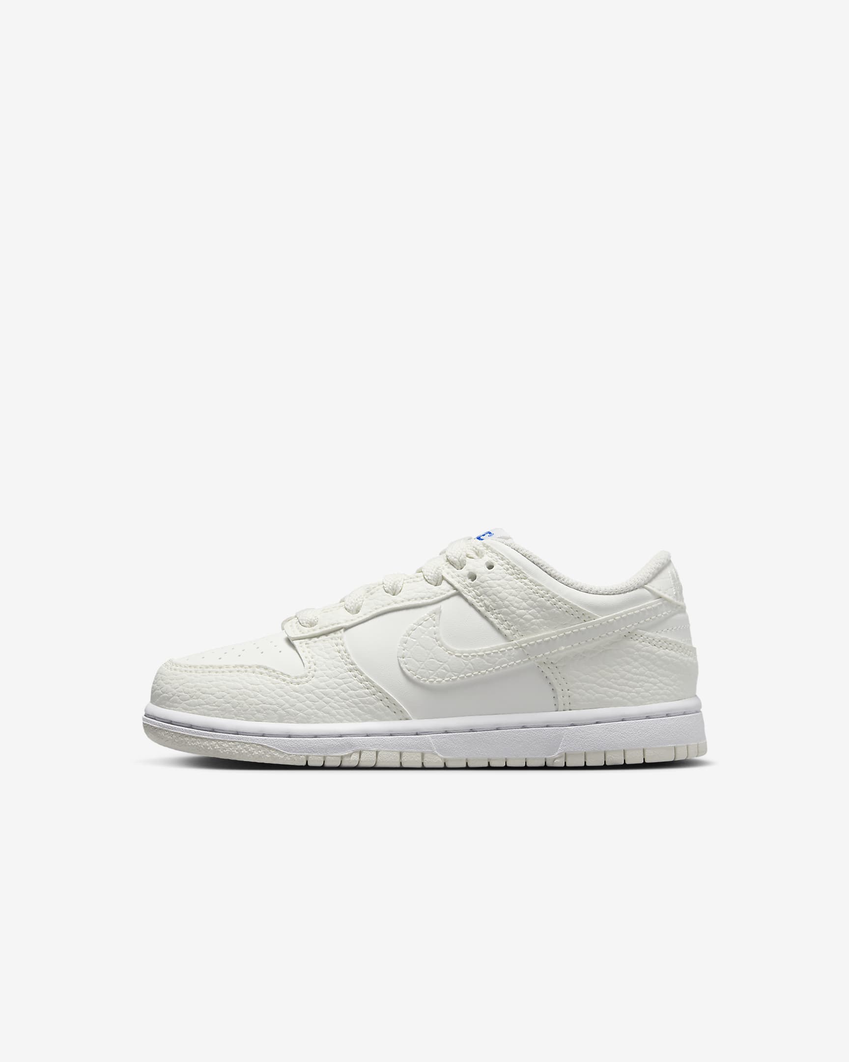 Chaussure Nike Dunk Low SE pour enfant - Sail/Blanc/Game Royal/Sail