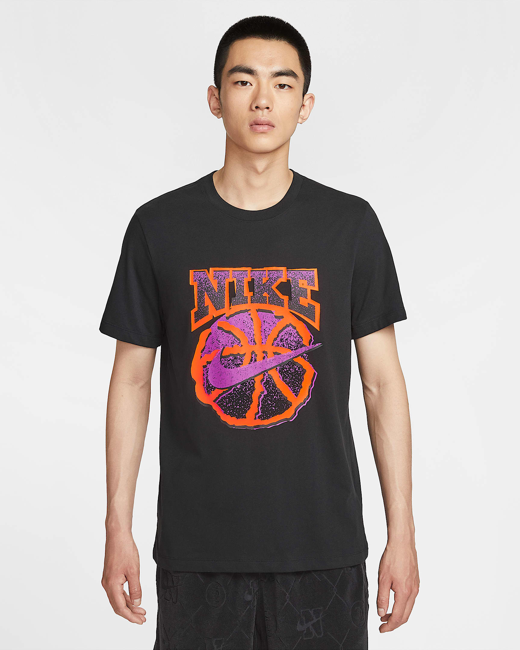 Nike Men's Dri-FIT Basketball T-Shirt - Black