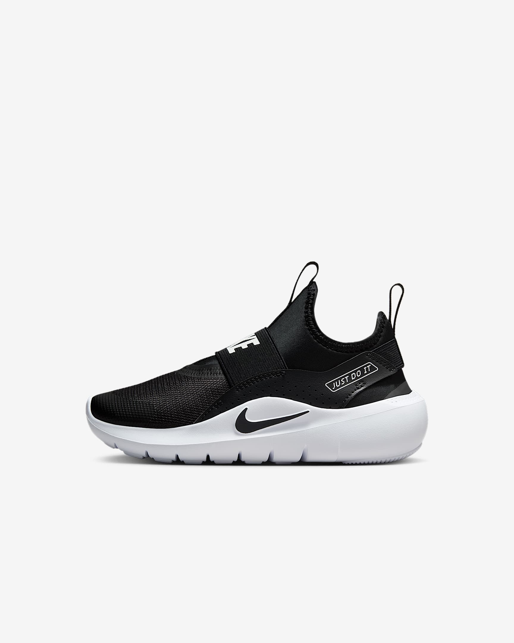 Nike Flex Runner 4 kleuterschoenen - Zwart/Wit/Wit/Zwart