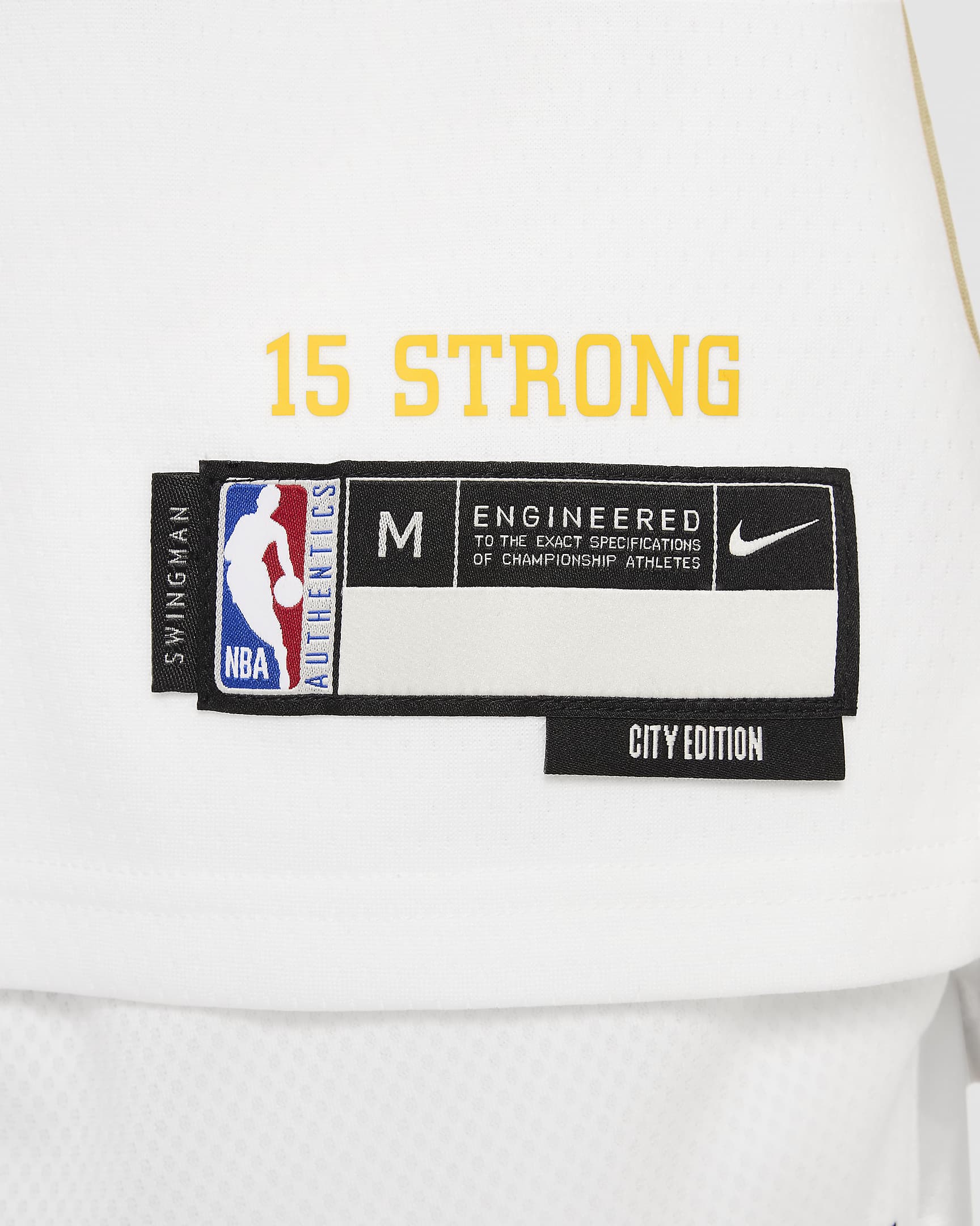 Φανέλα Nike Dri-FIT NBA Swingman Jimmy Butler Μαϊάμι Χιτ City Edition για μεγάλα παιδιά - Λευκό