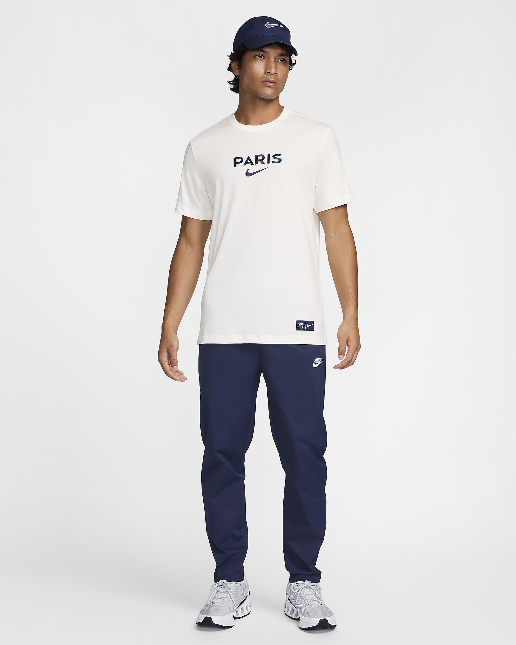 Paris Saint-Germain Men's Nike Football T-Shirt - Sail