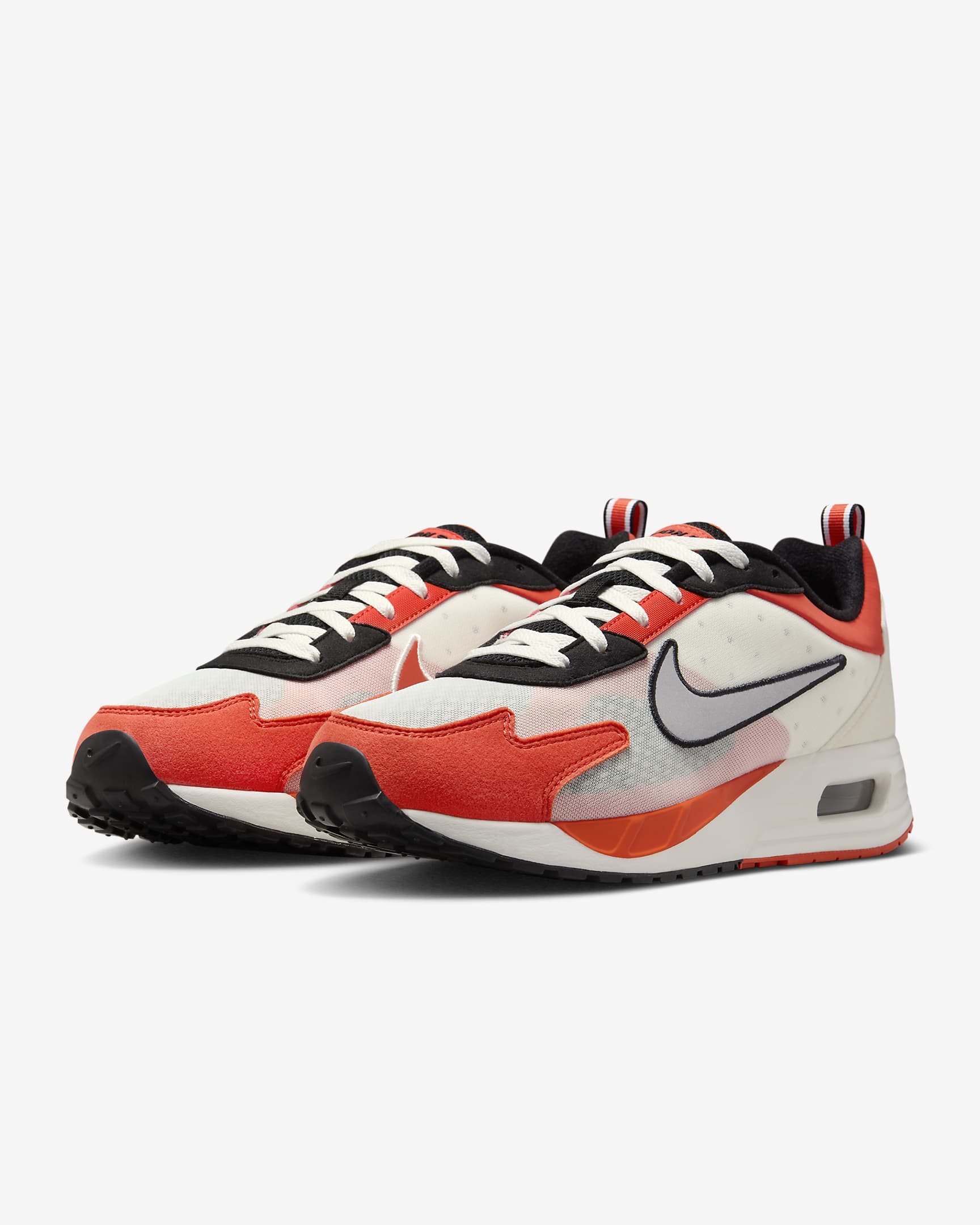 Tenis para hombre Oregon State Nike Air Max Solo - Negro/Fantasma/Naranja team/Plata metalizado