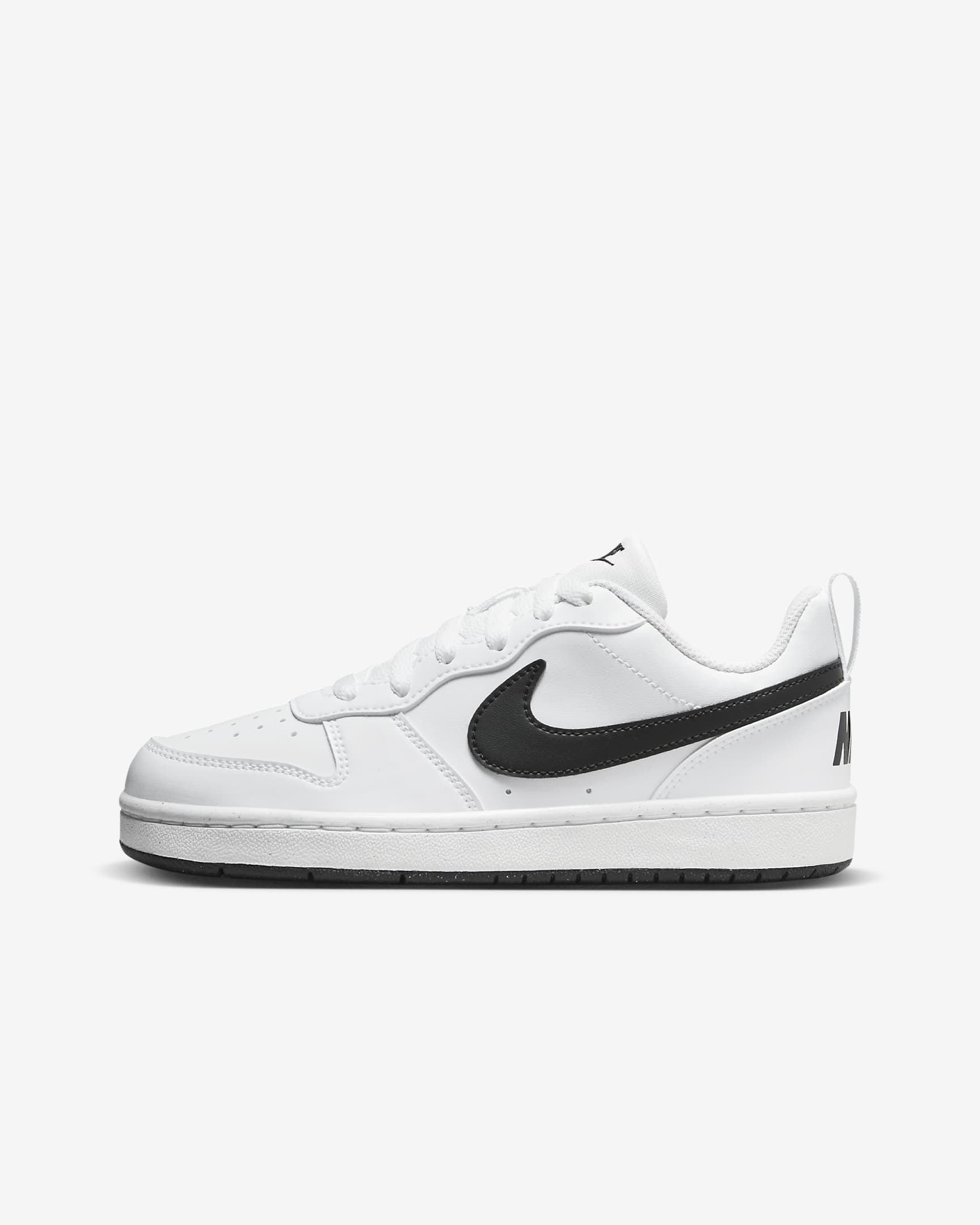 Calzado para niños grandes Nike Court Borough Low Recraft - Blanco/Negro