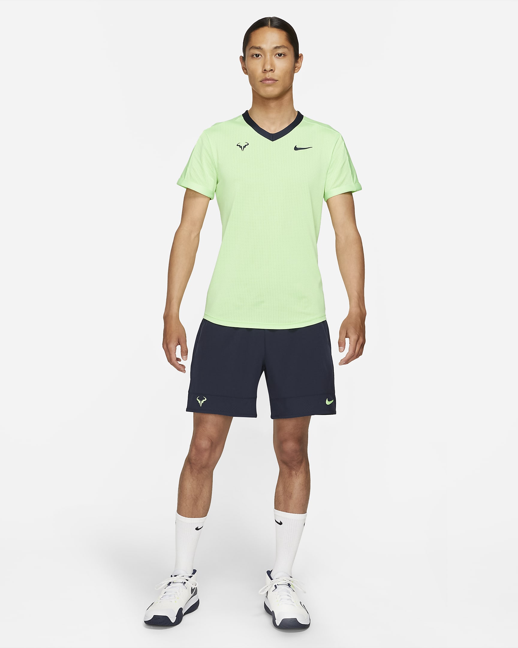 NikeCourt Dri-FIT ADV Rafa Men's Short-Sleeve Tennis Top. Nike JP