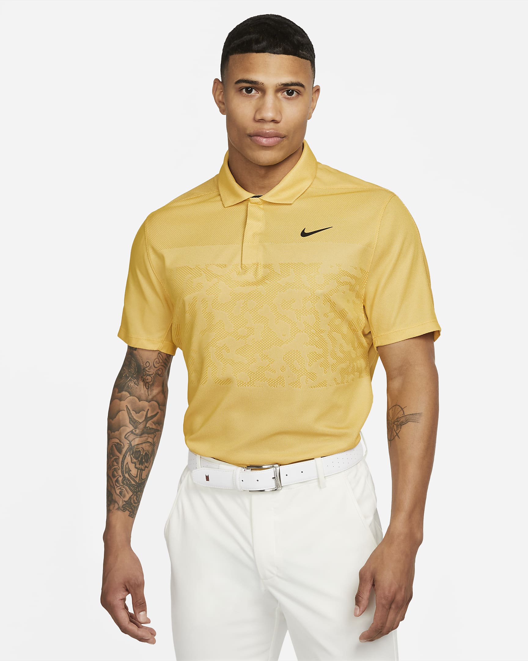 Nike Dri FIT ADV Tiger Woods Men S Golf Polo Nike AT