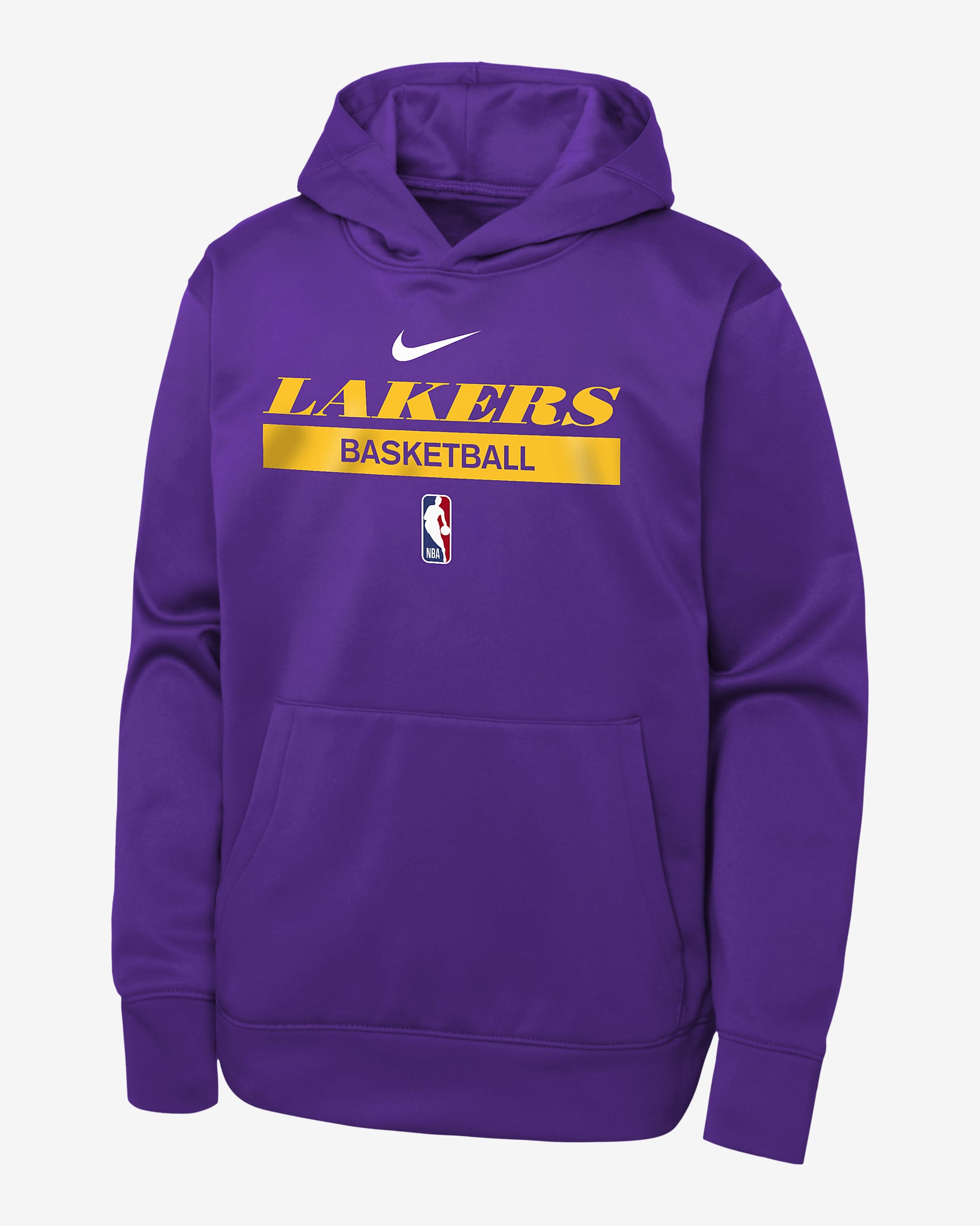 Los Angeles Lakers Spotlight Big Kids' Nike Dri-FIT NBA Pullover Hoodie ...