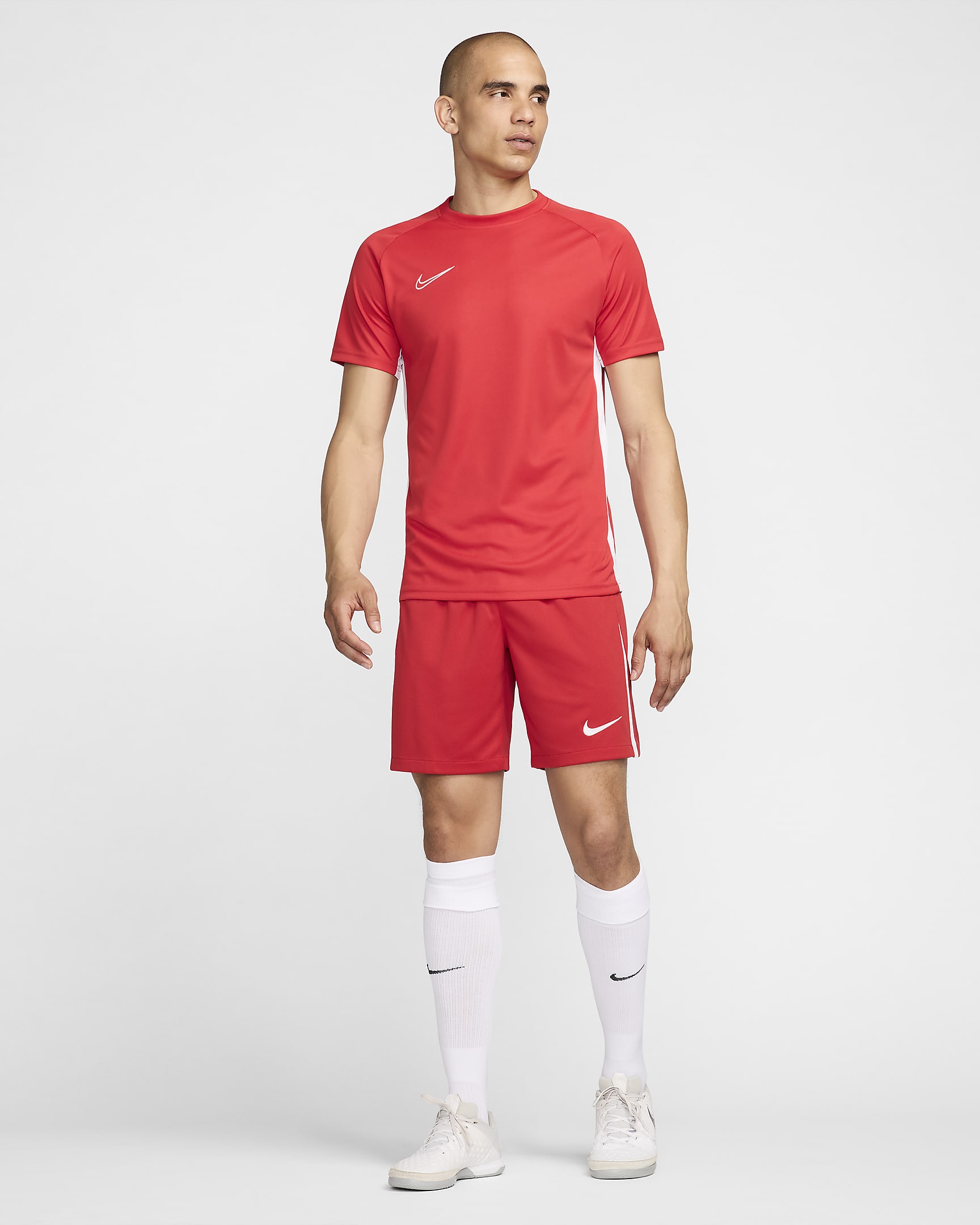 Türkei 2024/25 Stadium Home/Away Nike Replica Dri-FIT Fußballshorts für Herren - Sport Red/Weiß