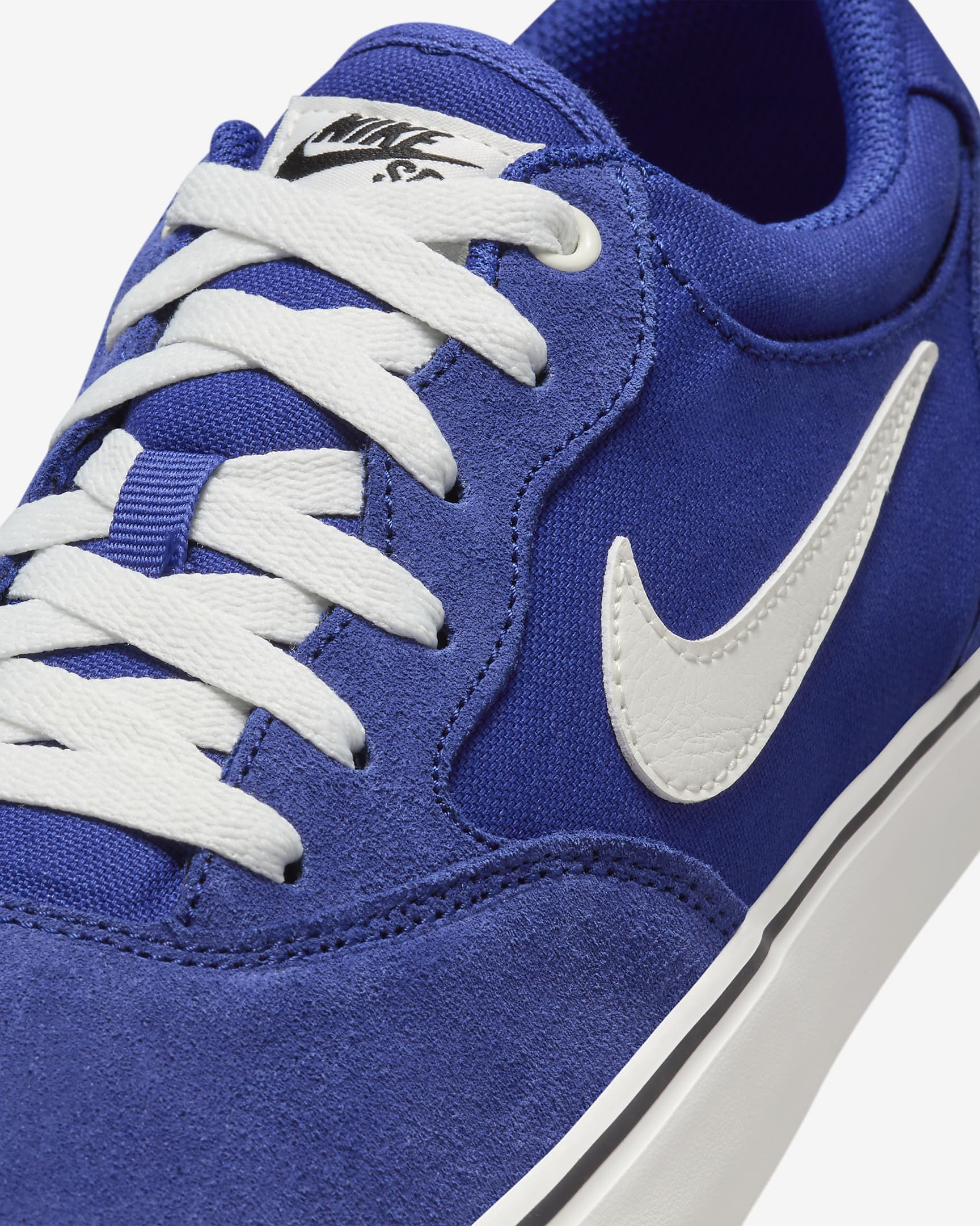 Nike SB Chron 2 Skate Shoe - Deep Royal Blue/Deep Royal Blue/Sail/Sail