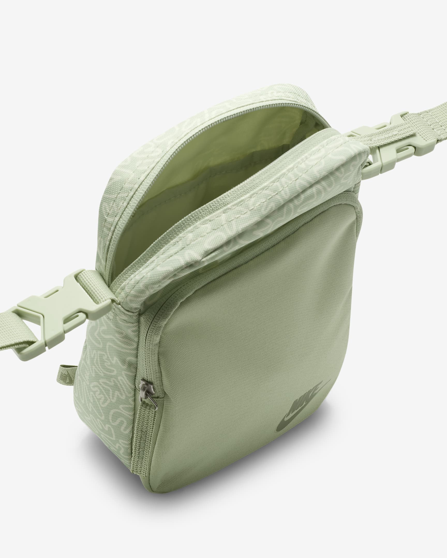 Nike Heritage Cross-Body Bag (4L) - Honeydew/Honeydew/Oil Green