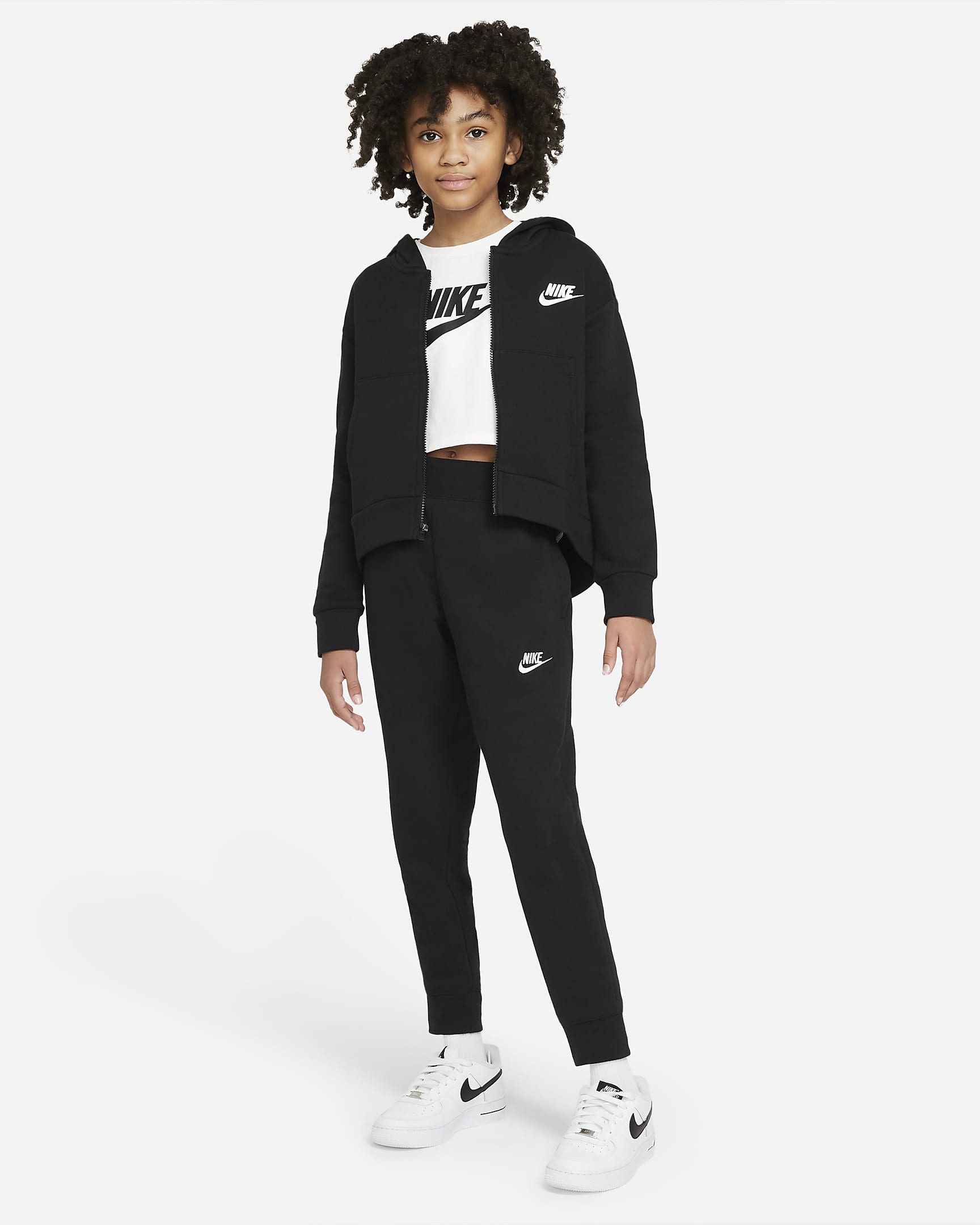 Pants para niña talla grande Nike Sportswear Club Fleece. Nike.com