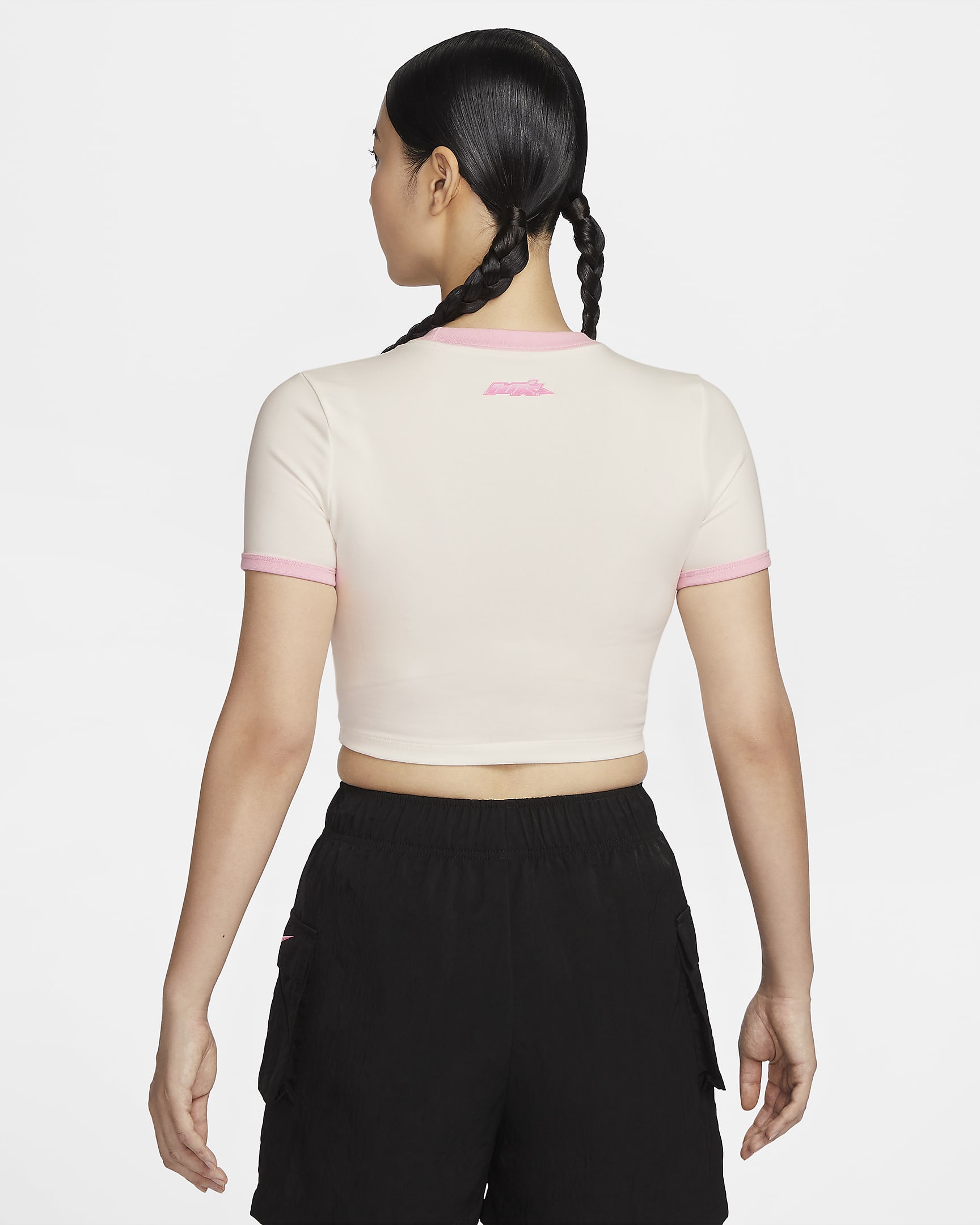 Nike Sportswear Women's Slim Cropped T-Shirt - Sail