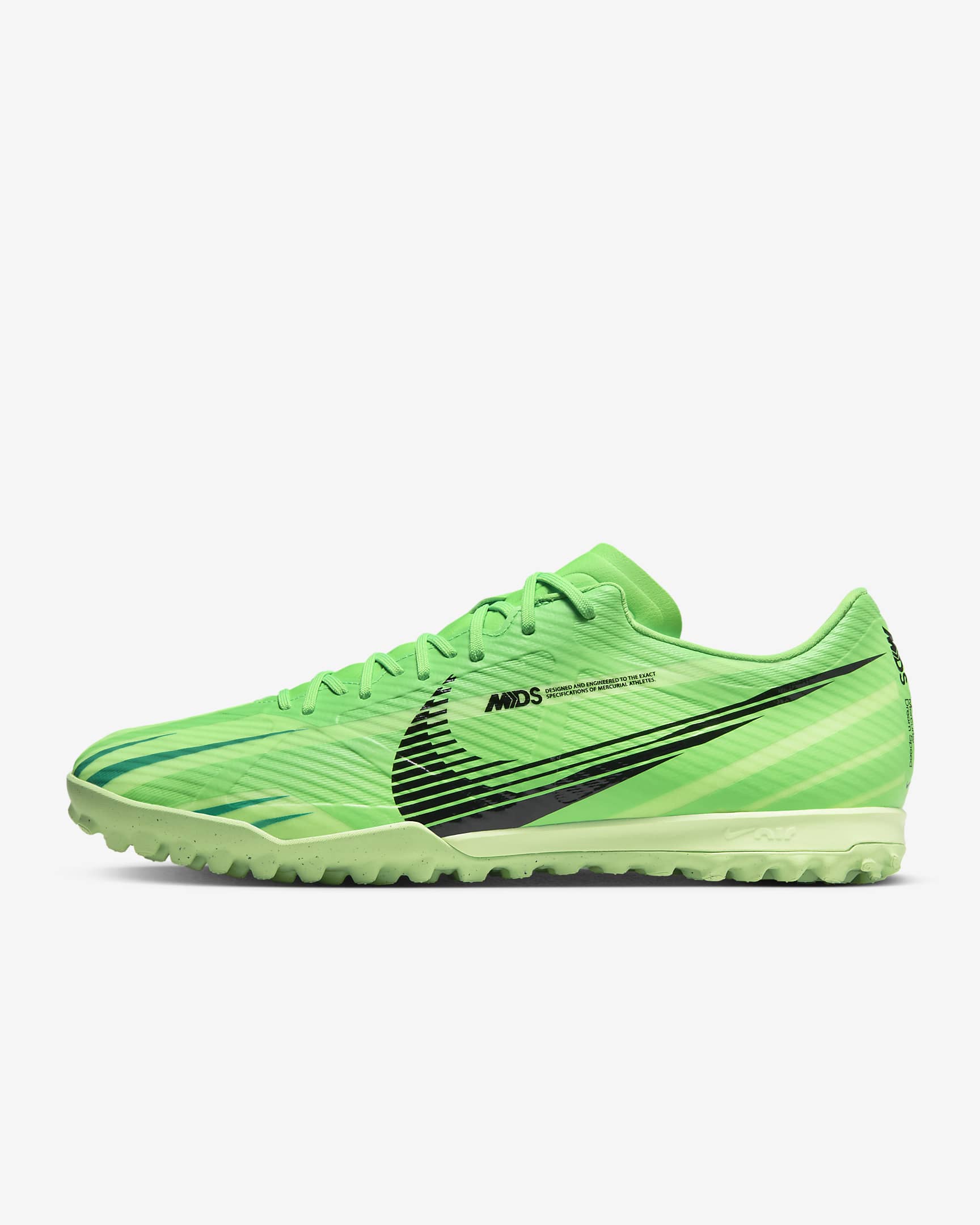 Nike Vapor 15 Academy Mercurial Dream Speed TF Low-Top Football Shoes - Green Strike/Stadium Green/Black