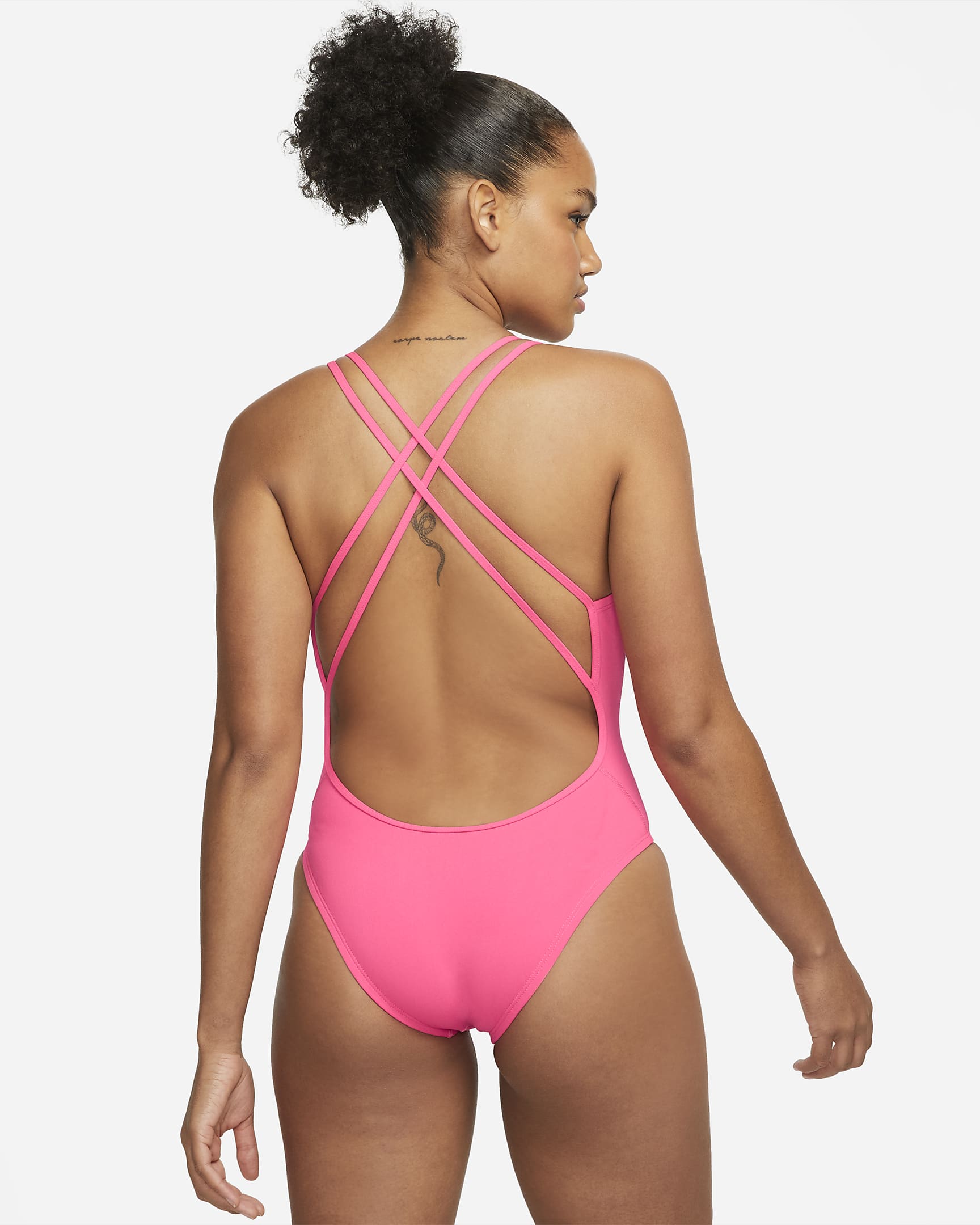 Nike HydraStrong Solid Women's Spiderback 1Piece Swimsuit. Nike UK