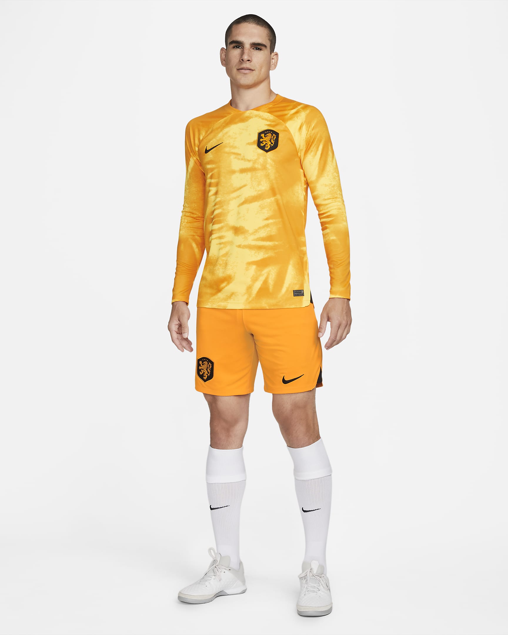 Netherlands 2022/23 Stadium Home Men's Nike DriFIT Football Shorts