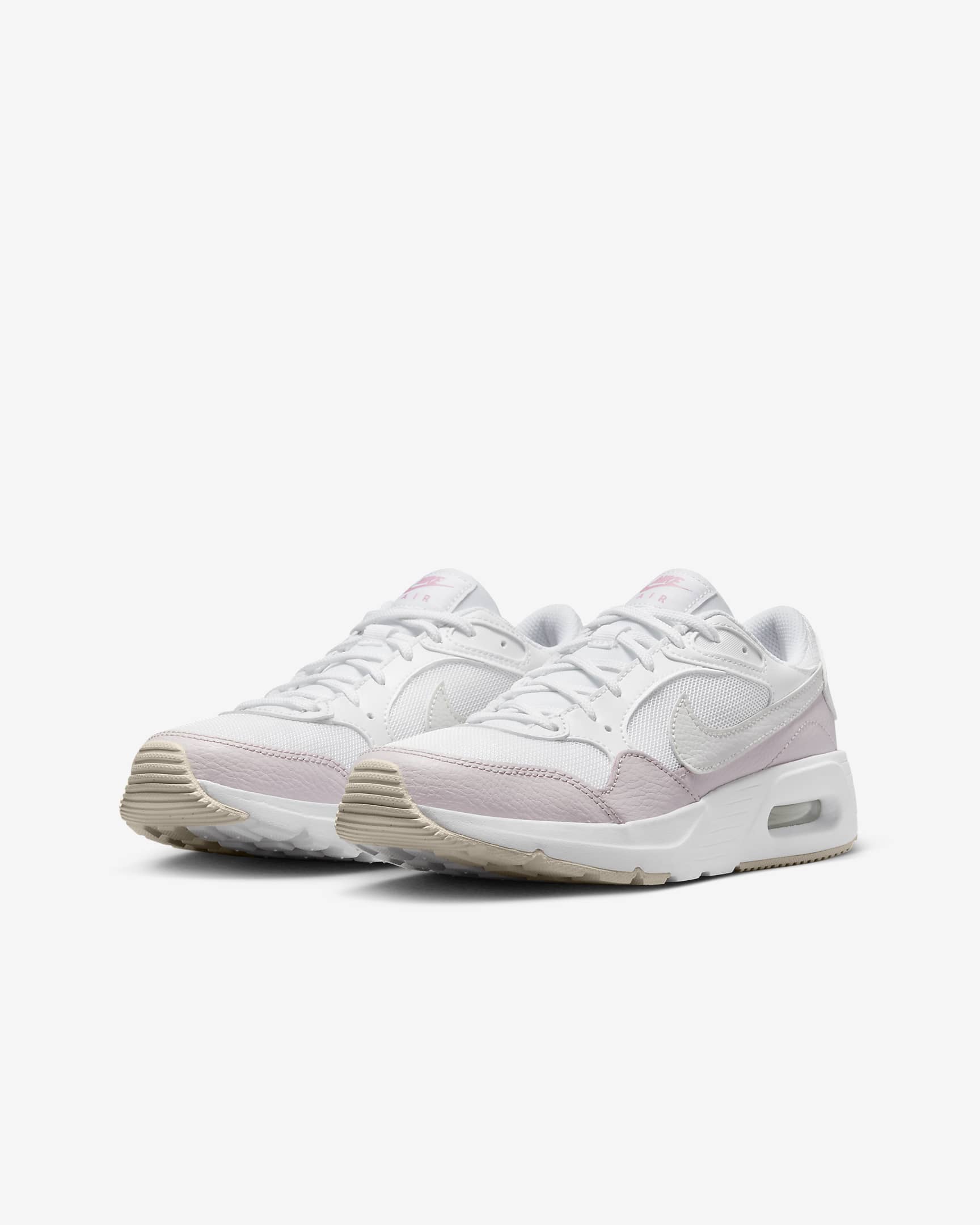 Nike Air Max SC Older Kids' Shoe - White/Pearl Pink/Medium Soft Pink/Summit White