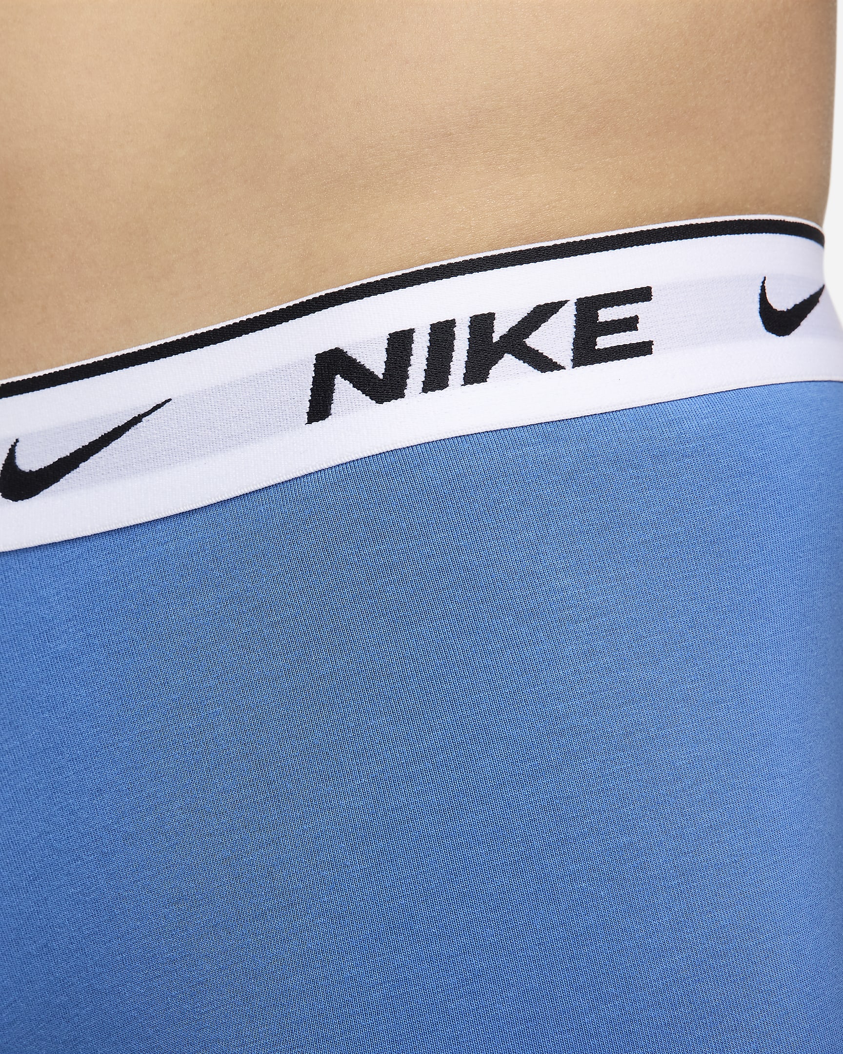 Ropa interior para hombre Nike Dri-FIT Essential Cotton Stretch (paquete de 3) - Azul claro