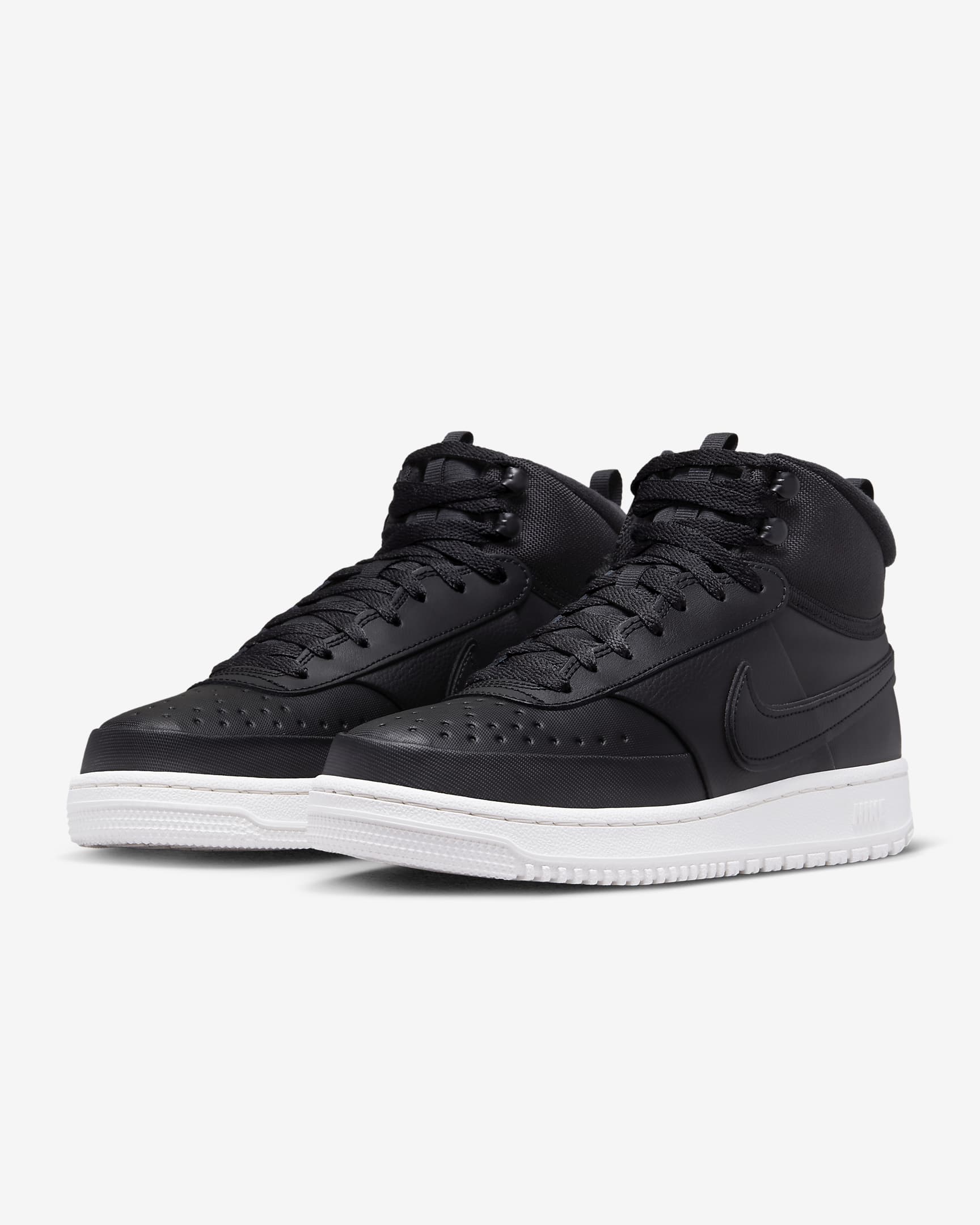 Chaussure d'hiver Nike Court Vision Mid pour homme - Noir/Phantom/Noir