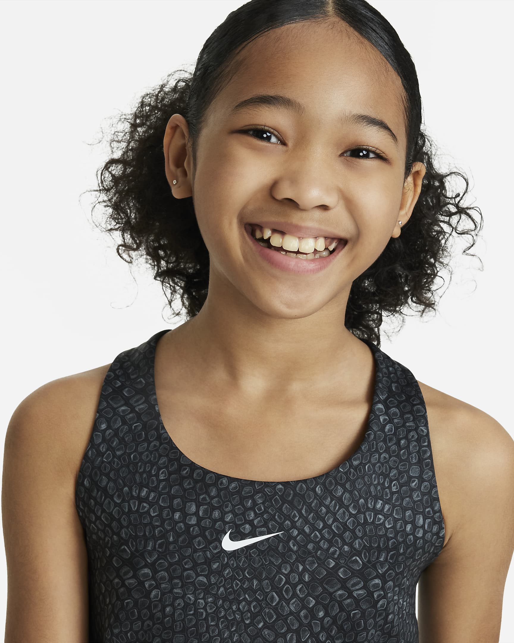 Nike Swoosh Older Kids' (Girls') Tank Sports Bra. Nike UK