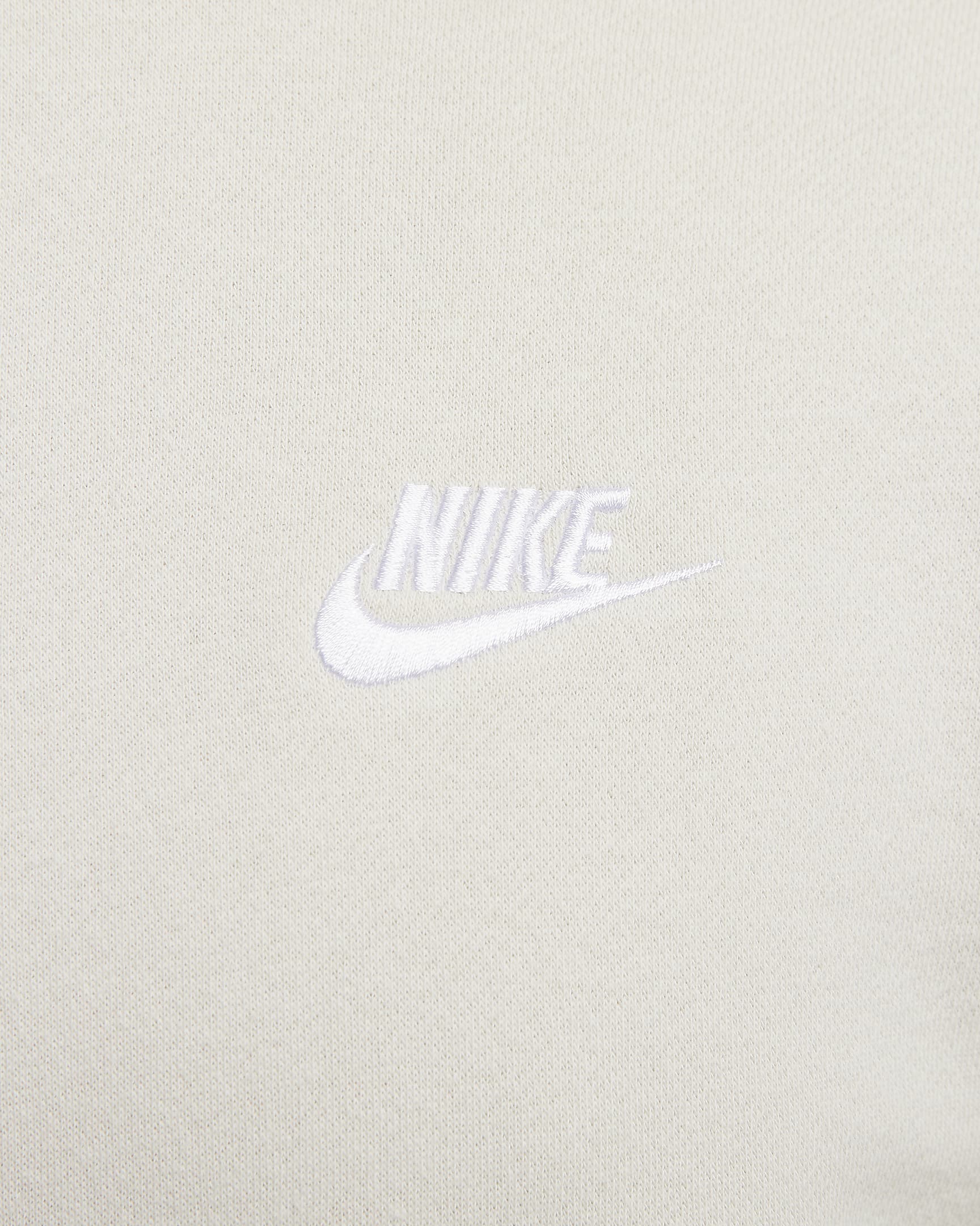 Nike Sportswear Club Fleece Men's Crew - Light Bone/White