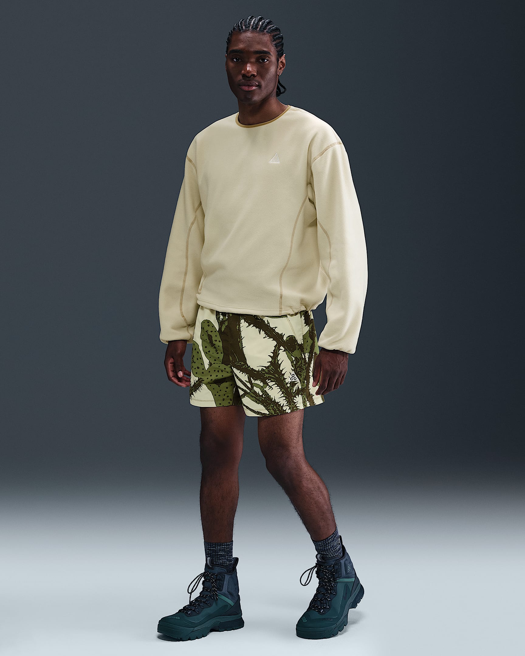 Shorts para hombre Nike ACG "Reservoir Goat" - Caqui claro/Blanco cumbre