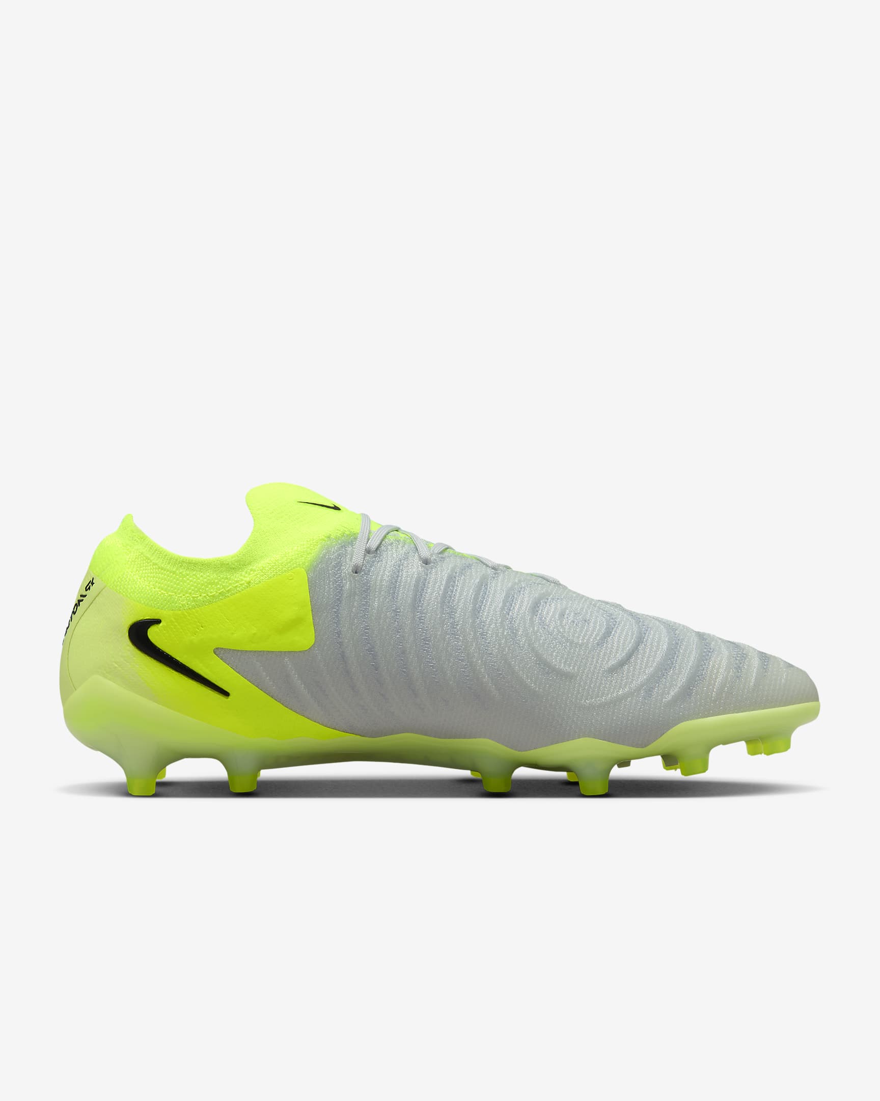 Nike Phantom GX 2 Elite AG Low-Top Football Boot - Metallic Silver/Volt/Black