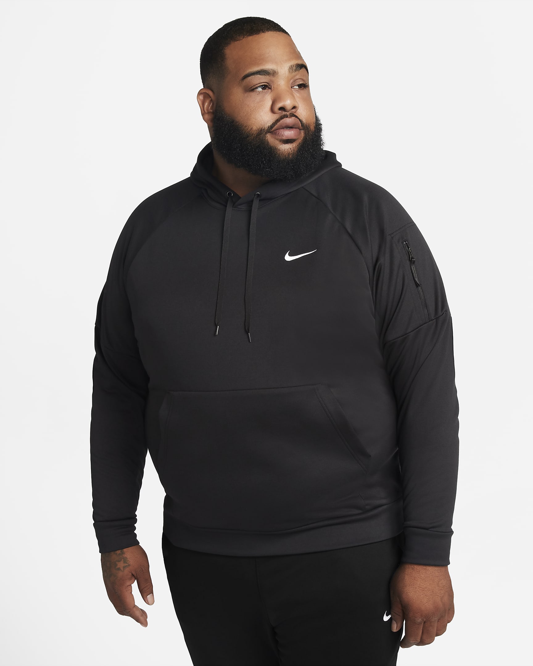 Pull-over Half Zip Nike Thermafit Benedictine University - Taille M, Occasion Très Peu Porté, Propre