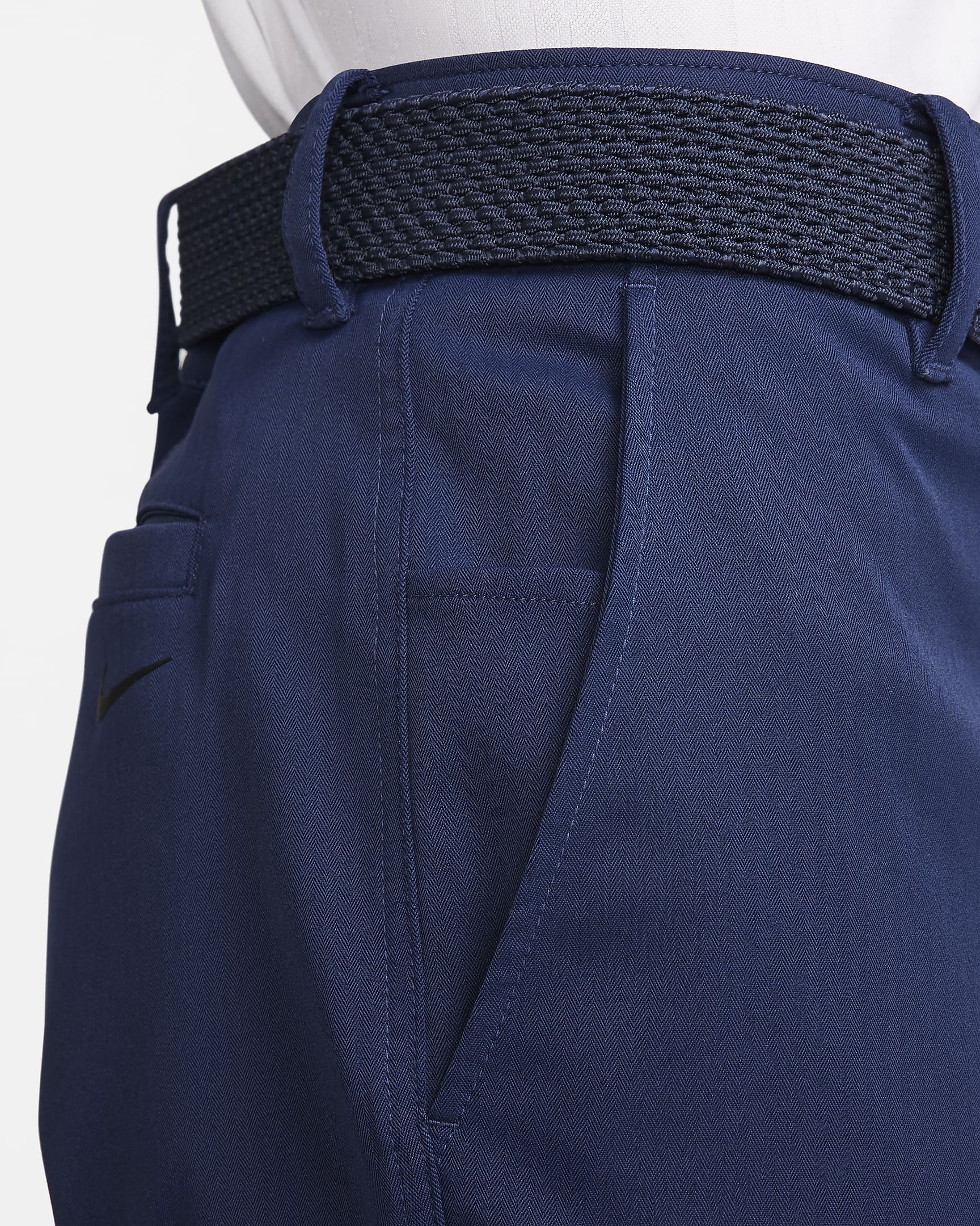 Nike Tour Repel Men's Chino Slim Golf Trousers - Midnight Navy/Black