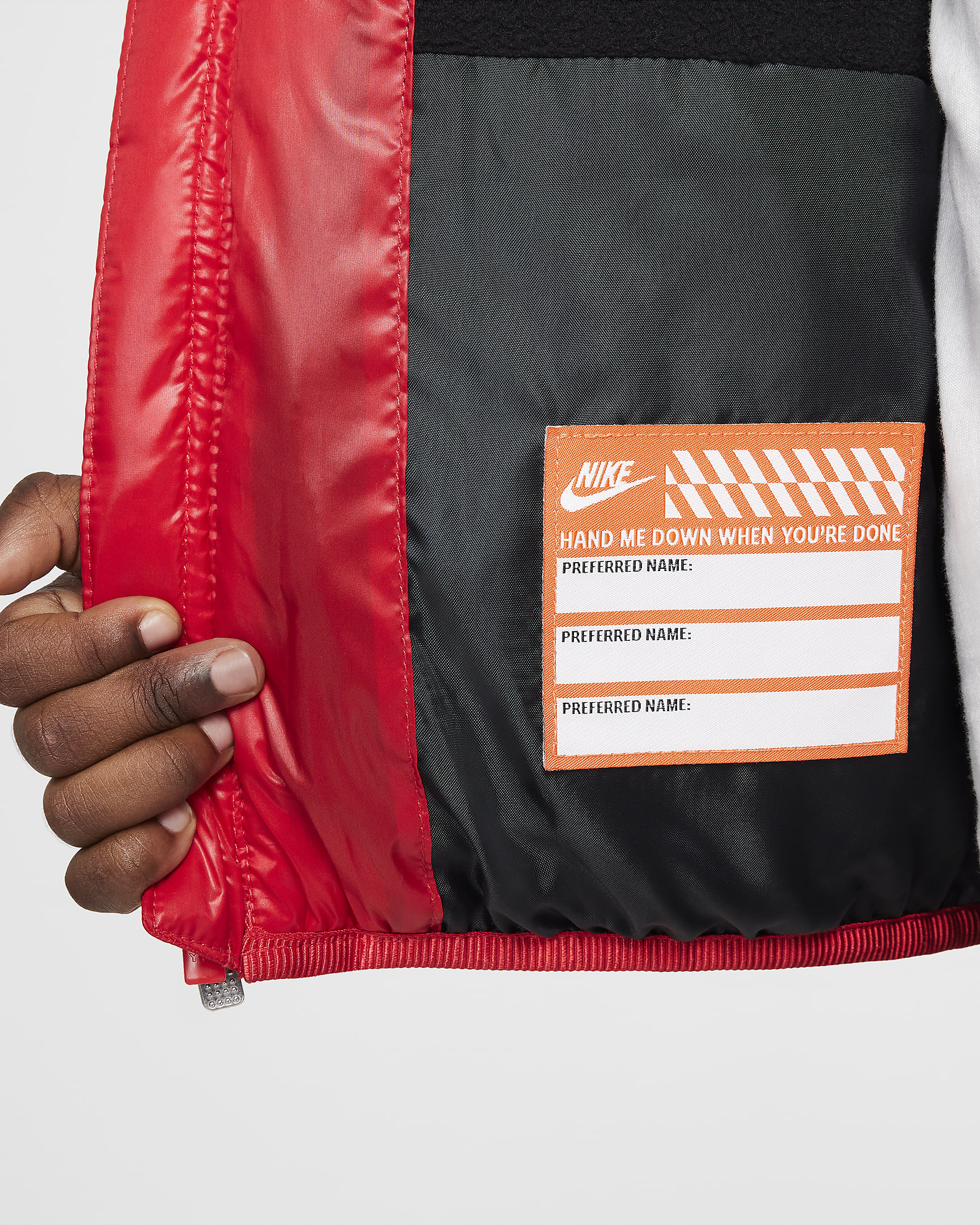 Nike Toddler Filled Quilted Jacket - University Red