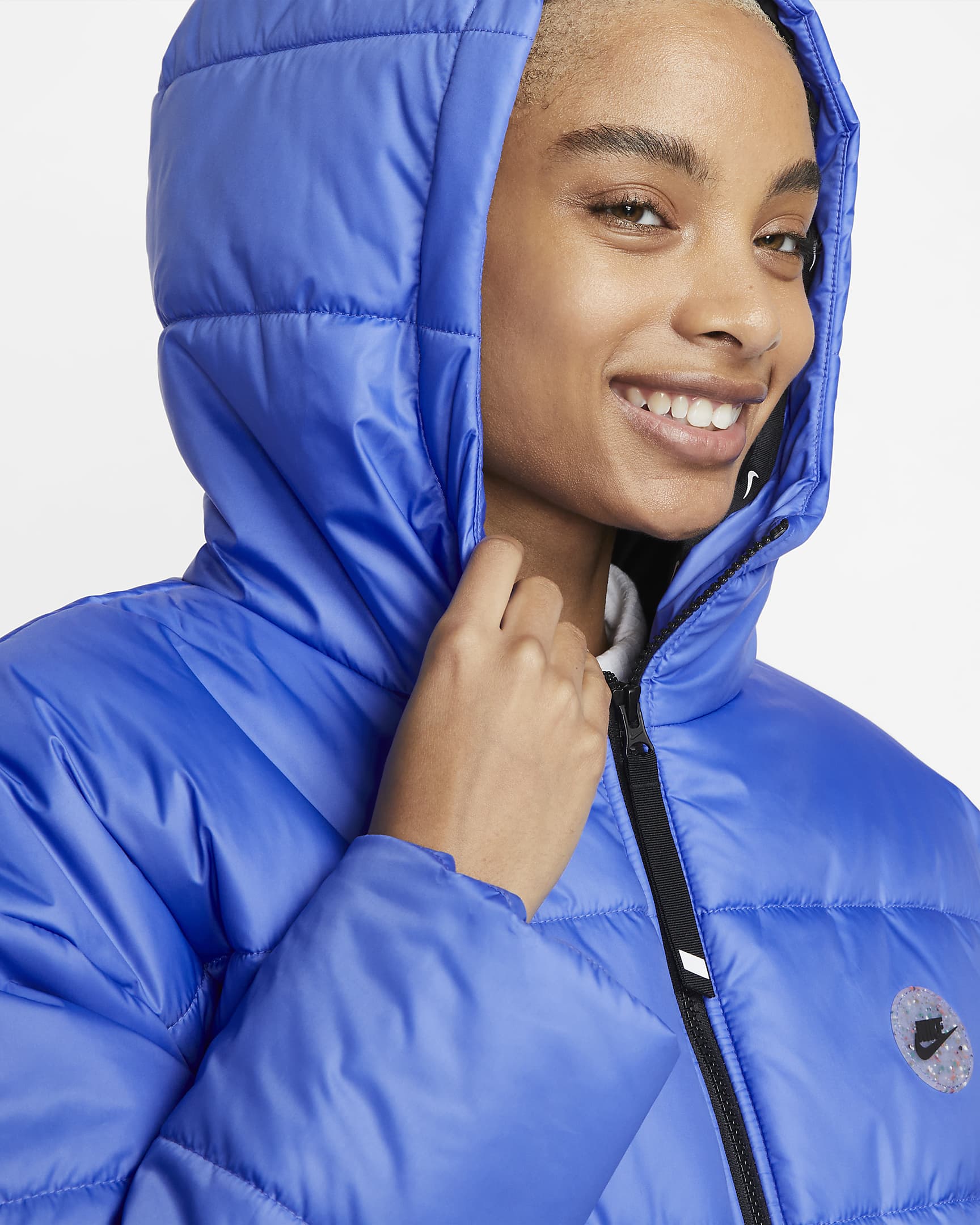 Nike Sportswear Therma-FIT Repel Women's Synthetic-Fill Hooded Jacket ...