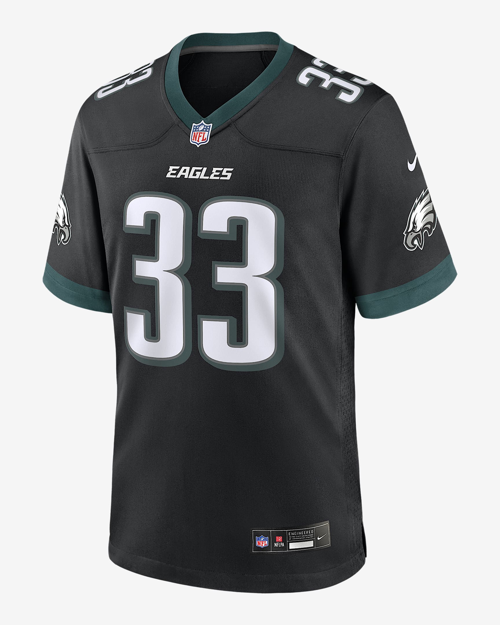 Cooper DeJean Philadelphia Eagles Men's Nike NFL Game Jersey - Black