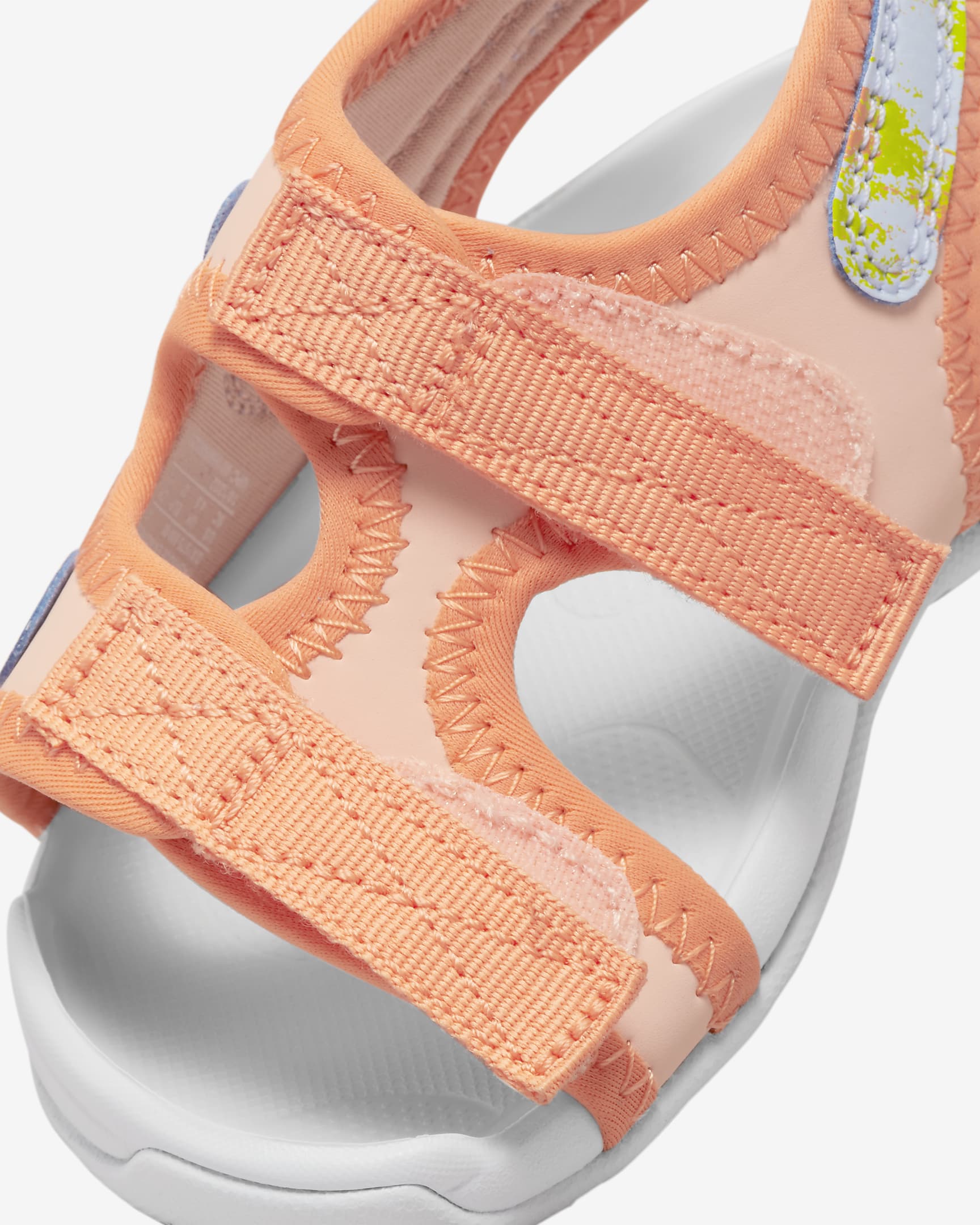 Nike Sunray Adjust 6 SE papucs babáknak - Arctic Orange/Photon Dust/Orange Trance/Többszínű