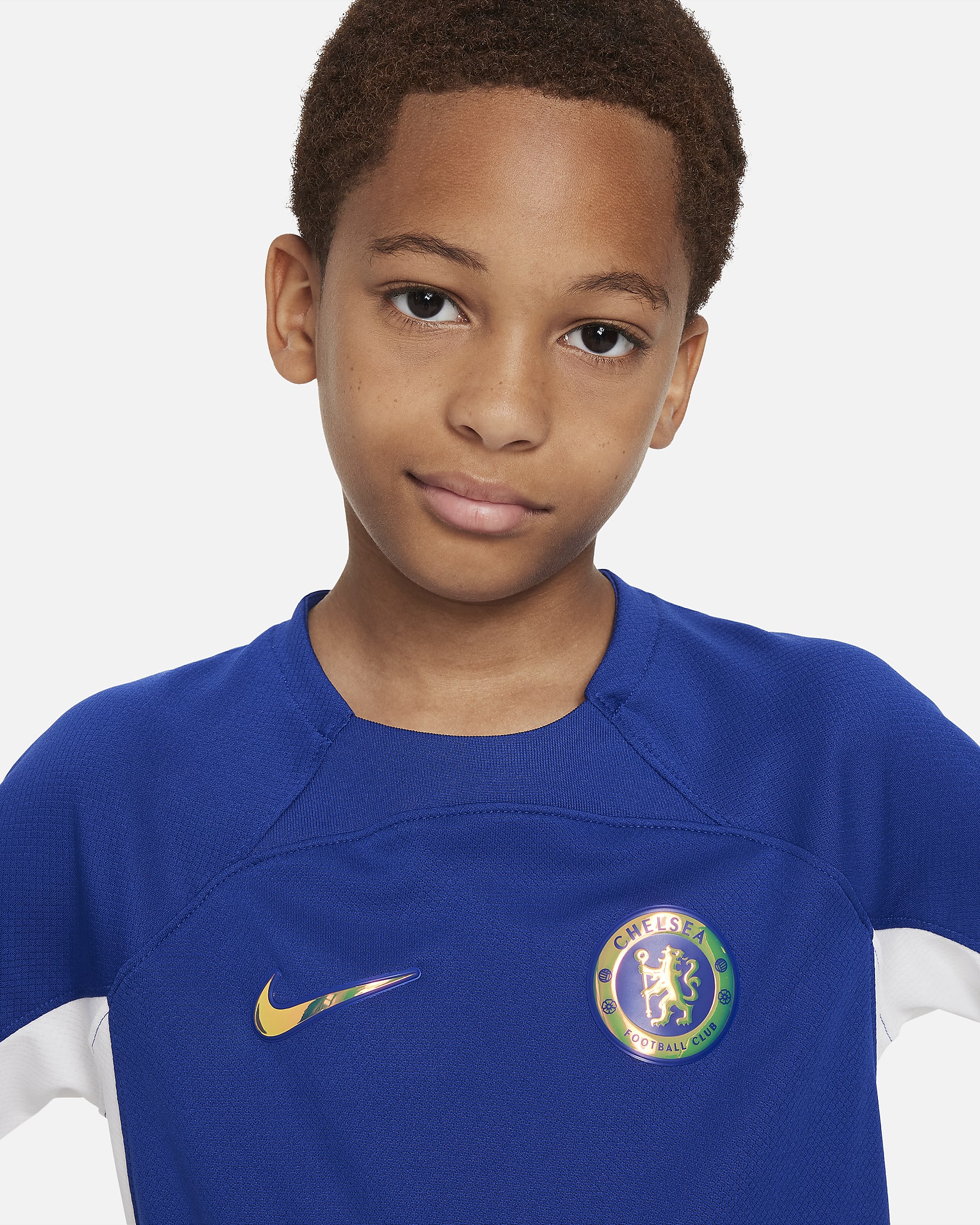 Chelsea F.C. 2023/24 Stadium Home Older Kids' Nike Dri-FIT Football ...