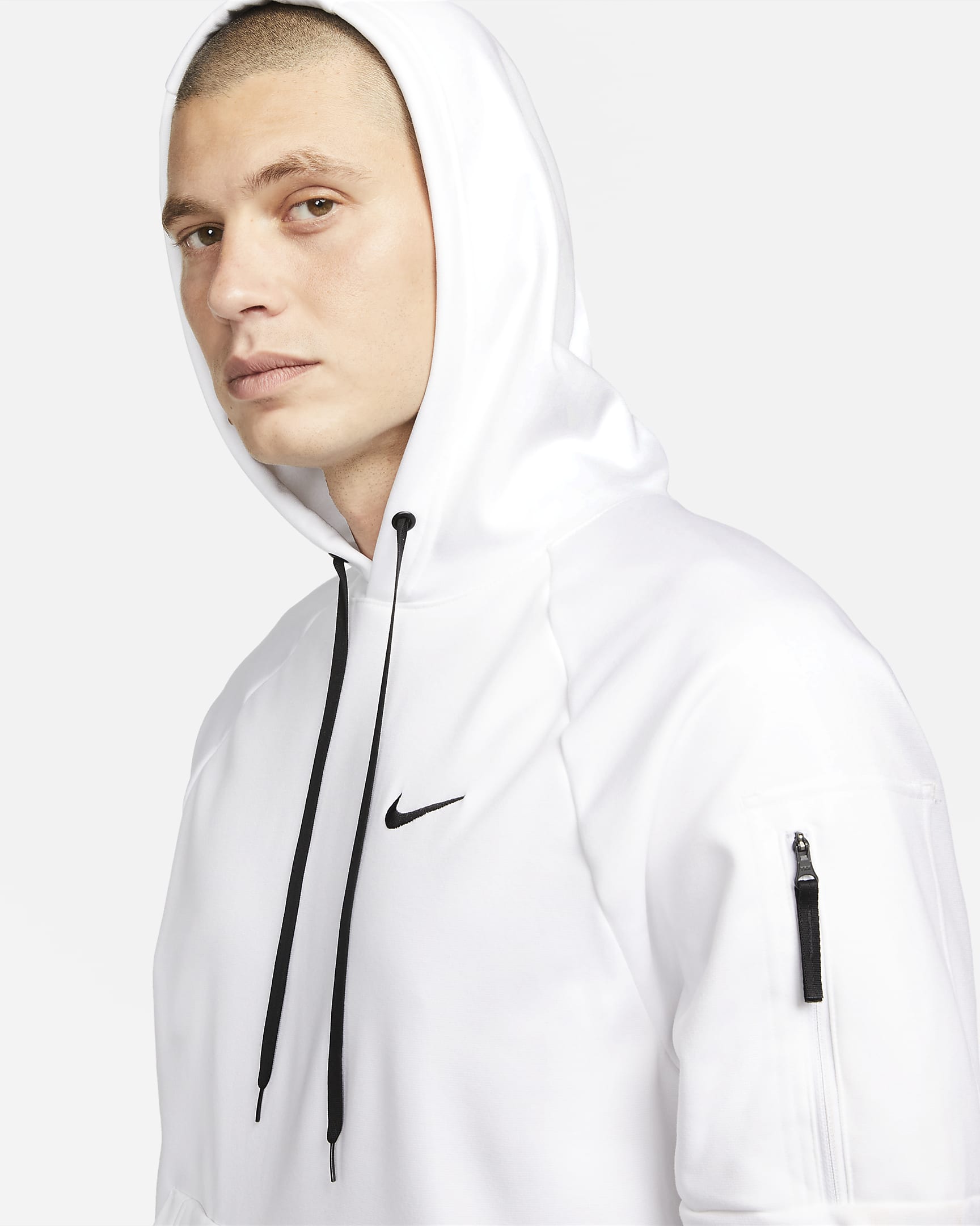 Sudadera sin cierre con gorro de fitness Therma-FIT para hombre Nike ...