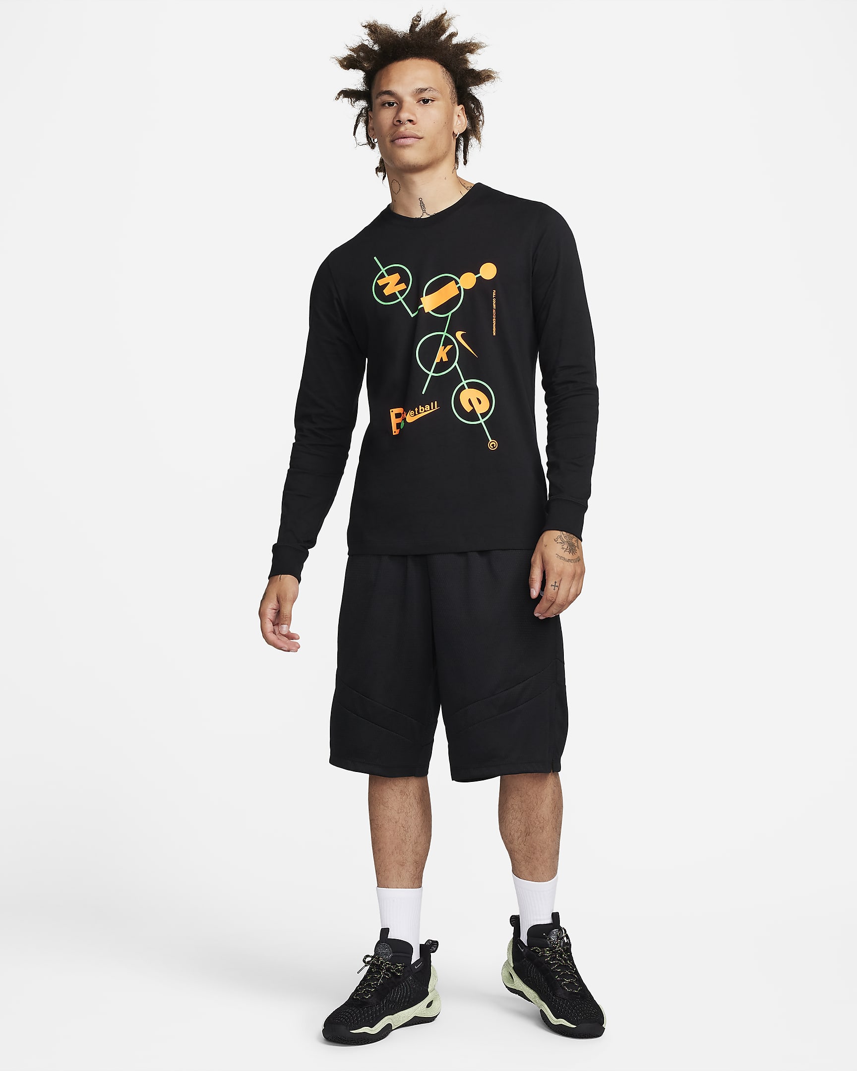 Nike Swoosh Men's Long-Sleeve Basketball T-Shirt. Nike UK