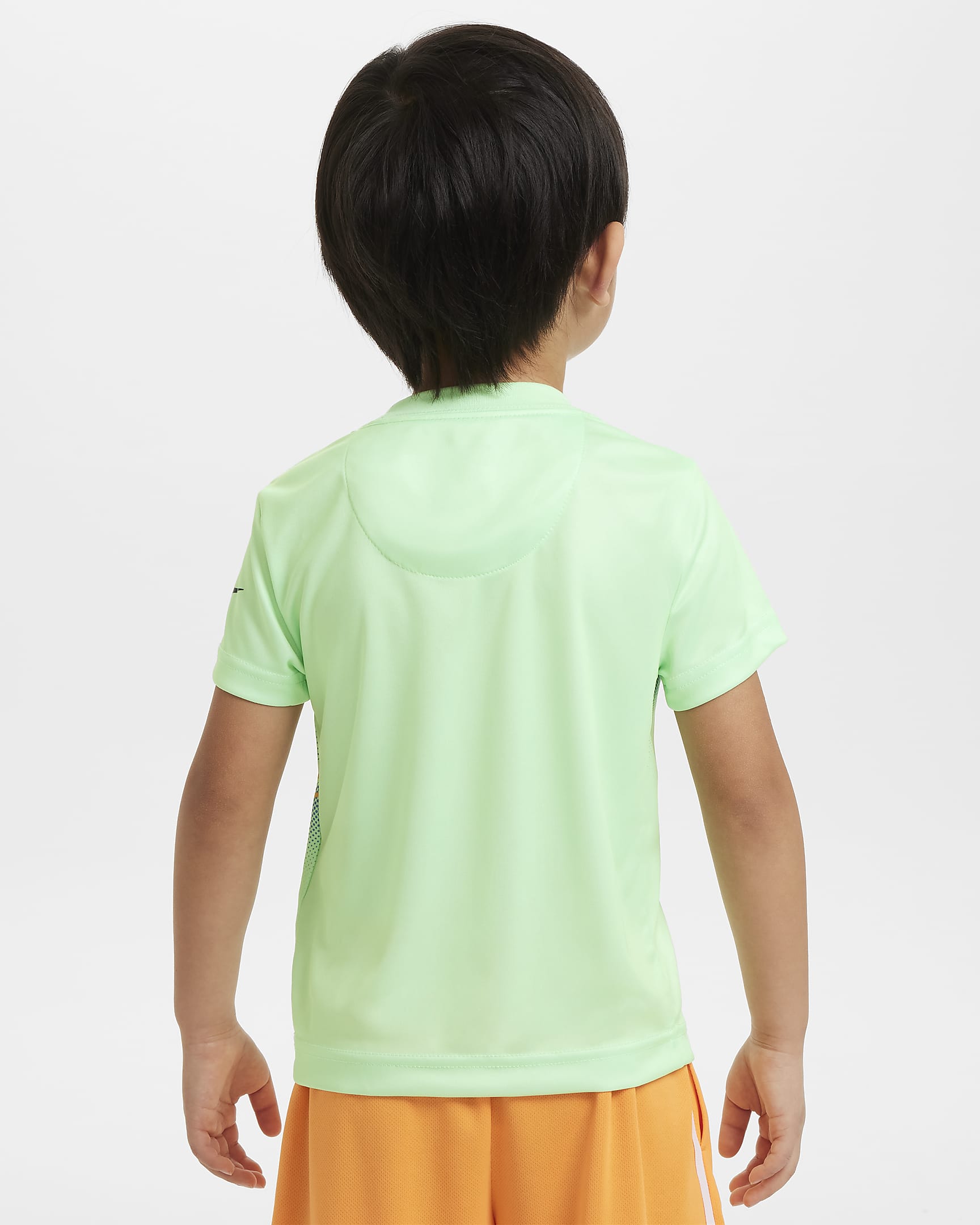 Nike Dri-FIT Toddler Stacked Up Swoosh T-Shirt - Vapor Green