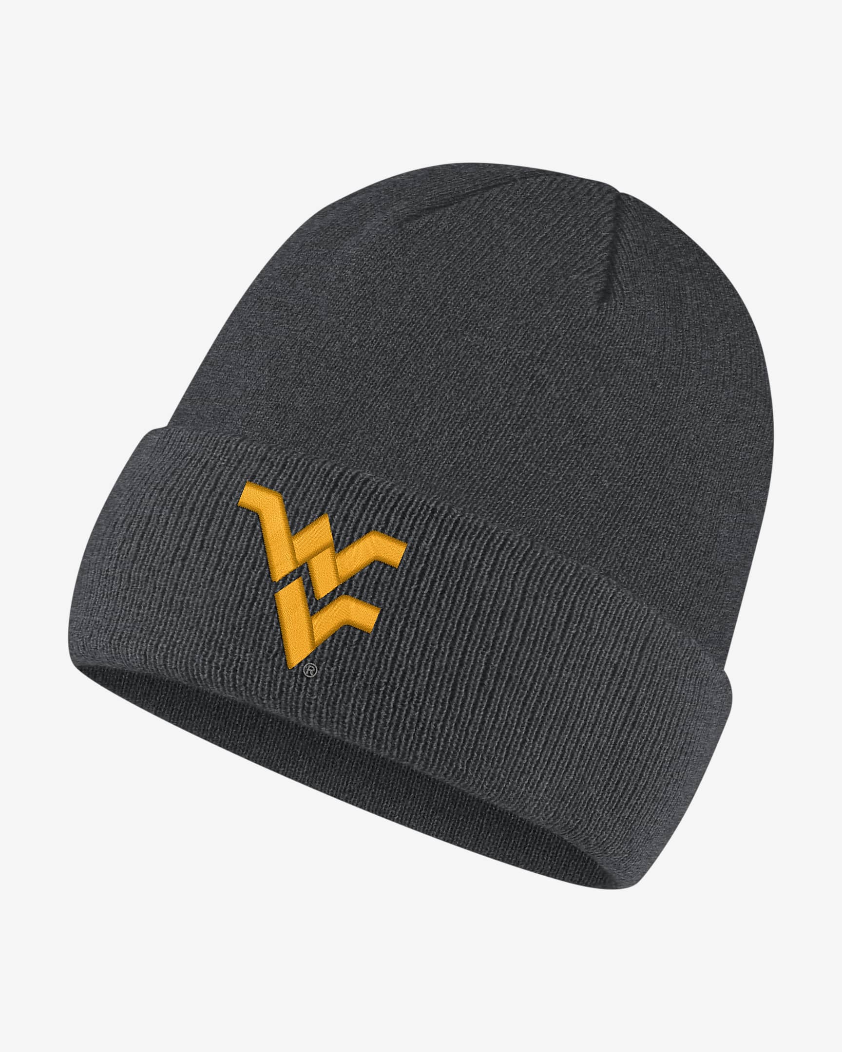 Gorra con logotipo Nike College (West Virginia) - Carbón jaspeado