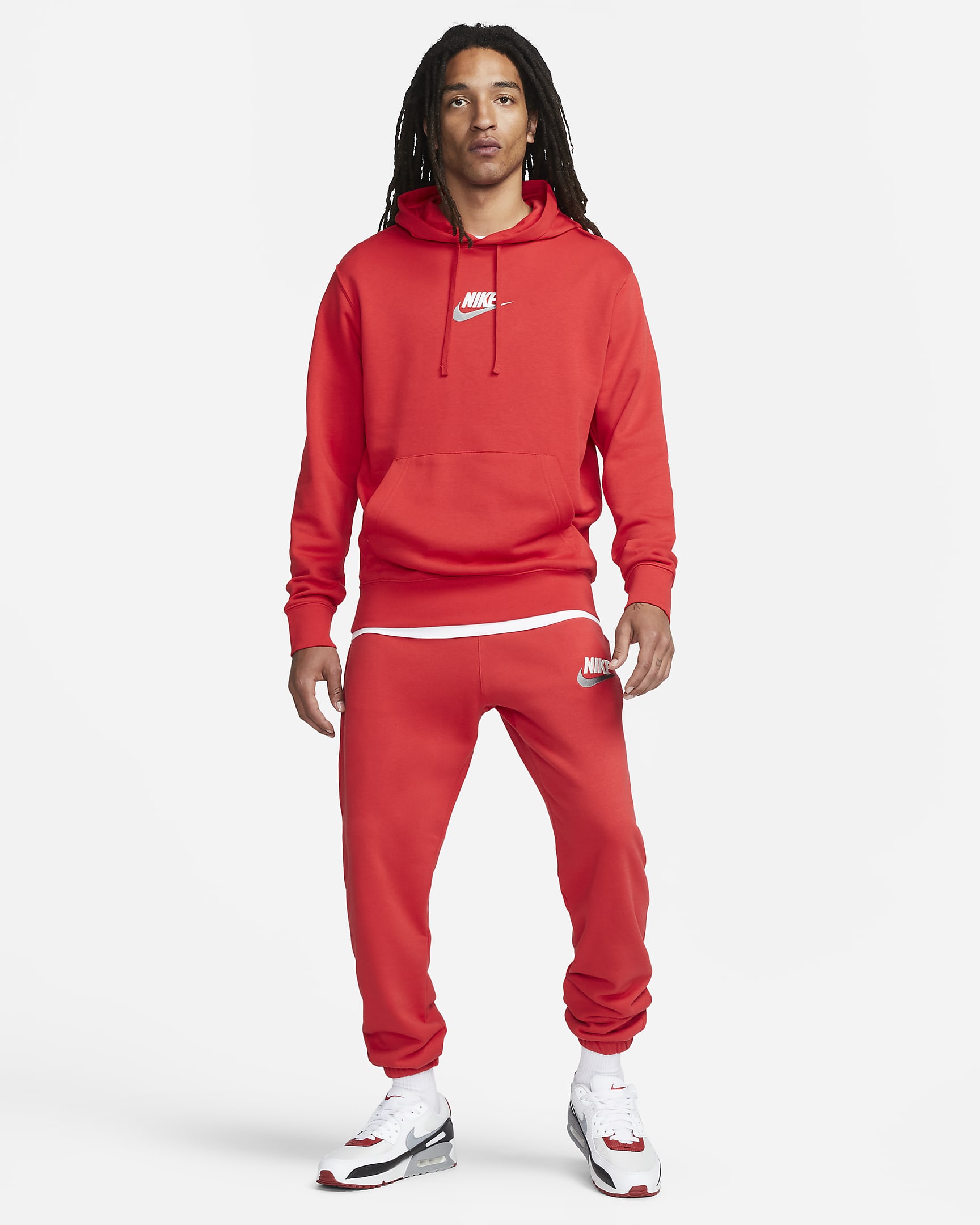 Nike Club Men's French Terry Tracksuit Bottoms. Nike UK