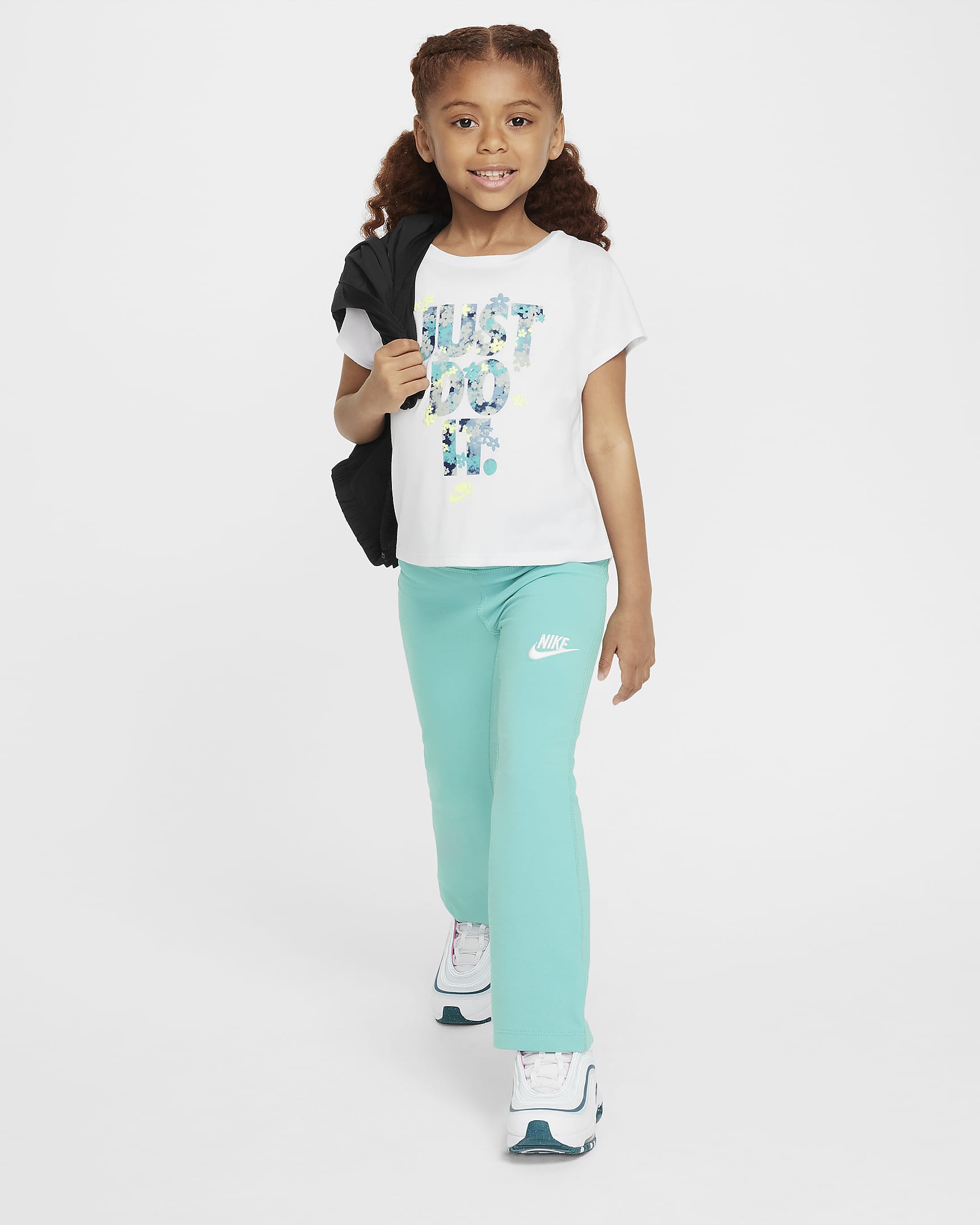 Nike Little Kids' Dri-FIT Flared Leggings. Nike.com