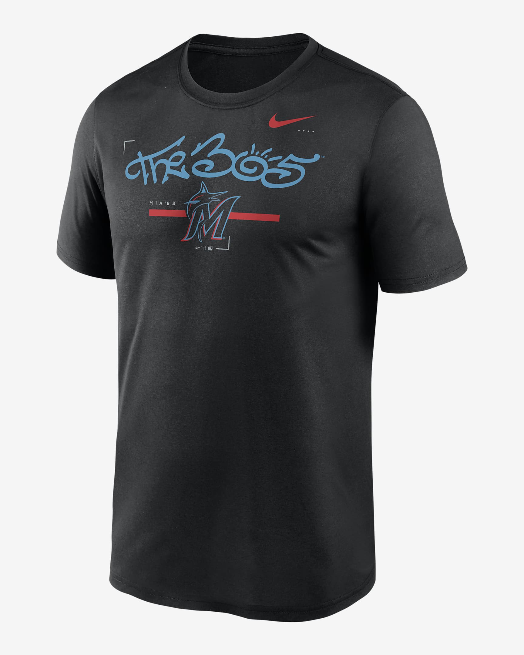 Nike Dri-FIT Local Legend Practice (MLB Miami Marlins) Men's T-Shirt ...