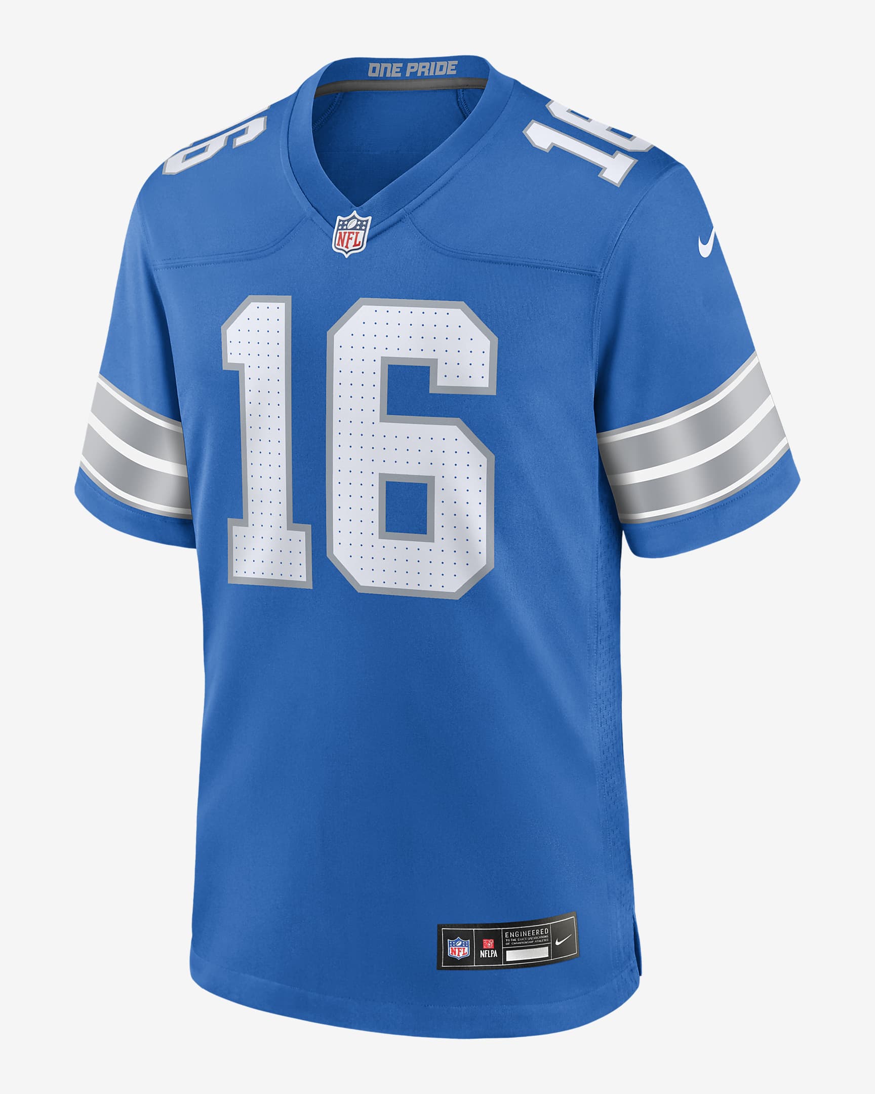 Jared Goff Detroit Lions Men's Nike NFL Game Football Jersey. Nike.com