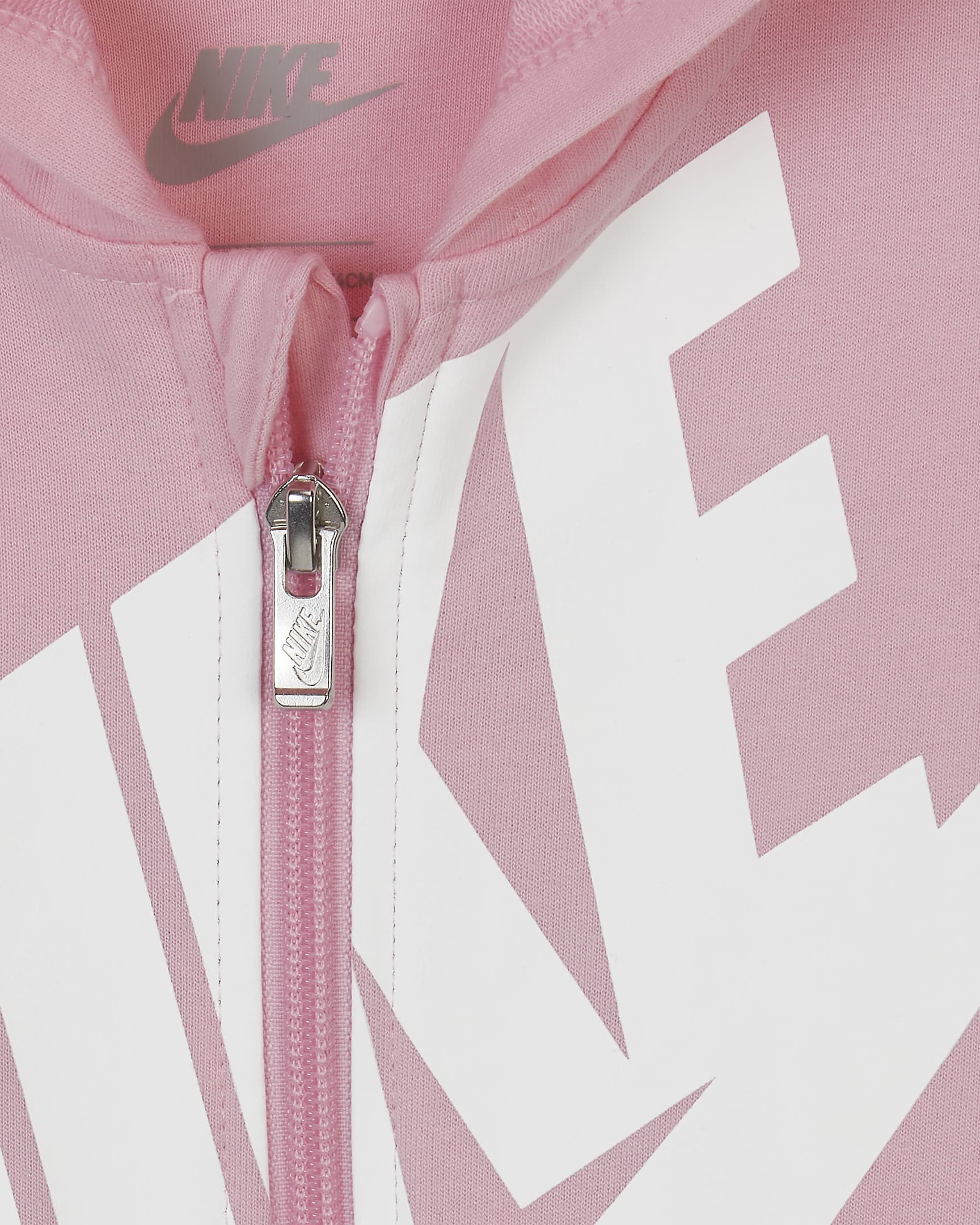 Nike Baby (0–12M) Full-Zip Overalls - Pink