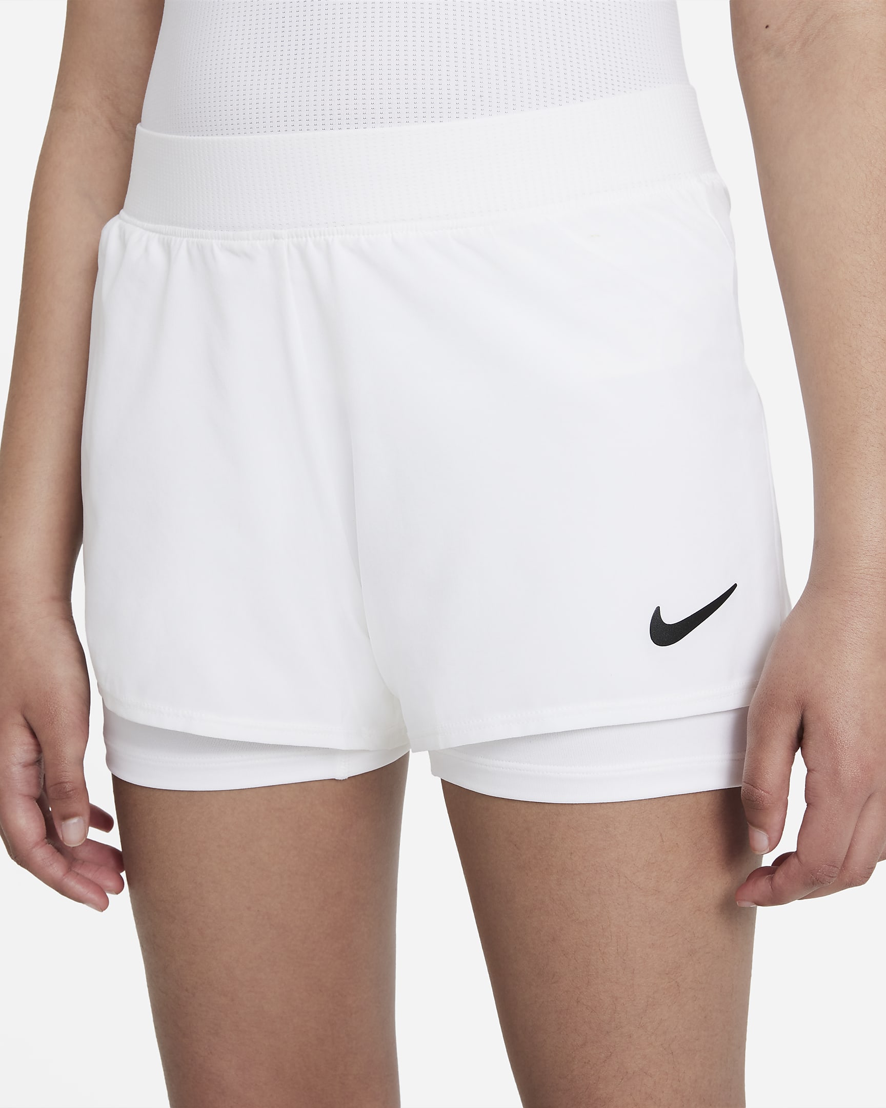 NikeCourt Dri-FIT Victory Big Kids' (Girls') Tennis Shorts. Nike.com