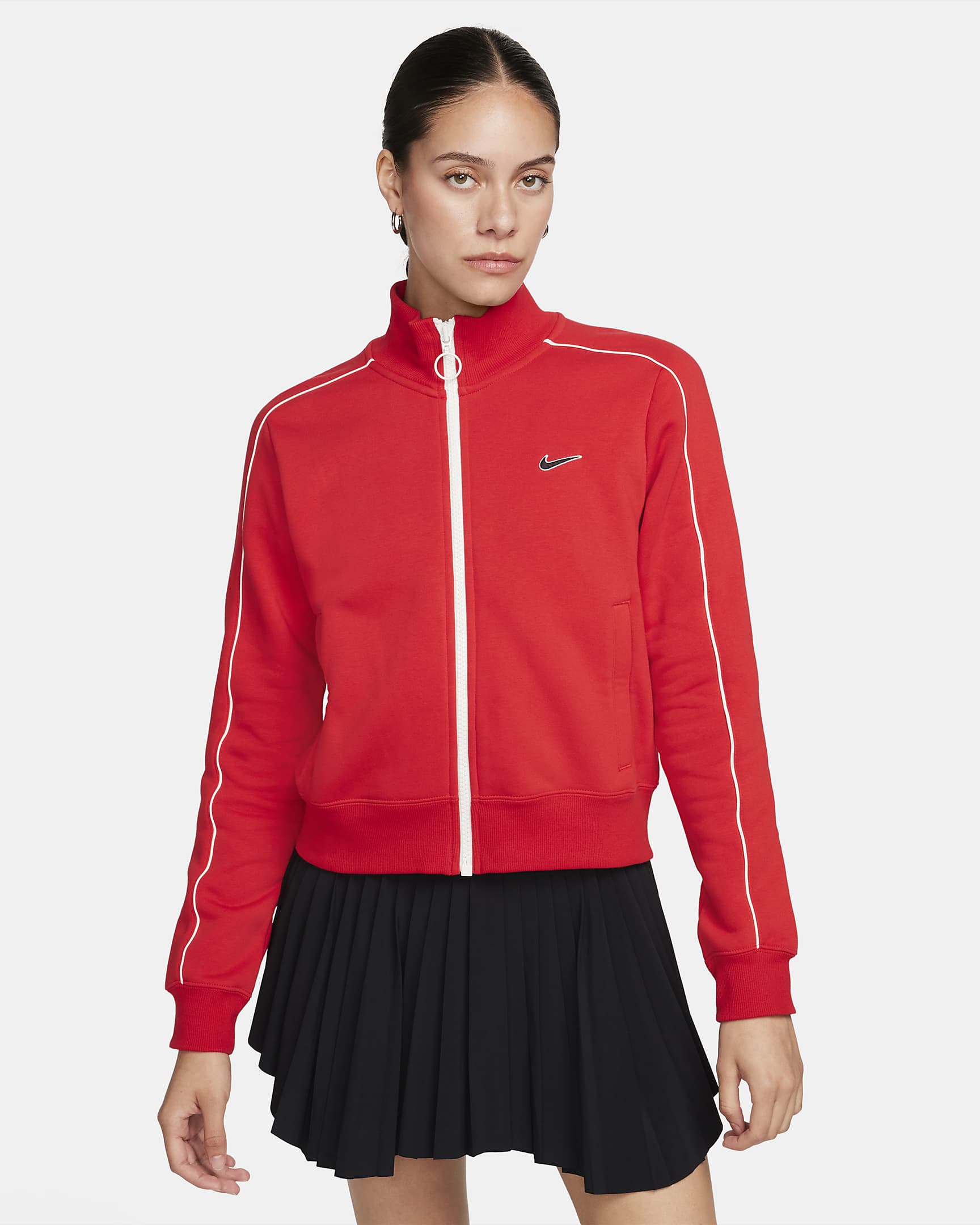 Nike Sportswear Women's Fleece Tracksuit Top. Nike DK