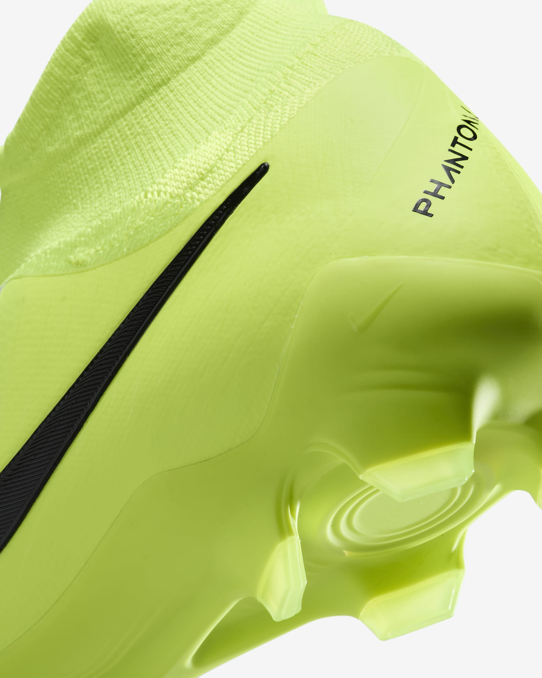 Nike Phantom Luna 2 Pro FG High-Top Football Boot - Metallic Silver/Volt/Black