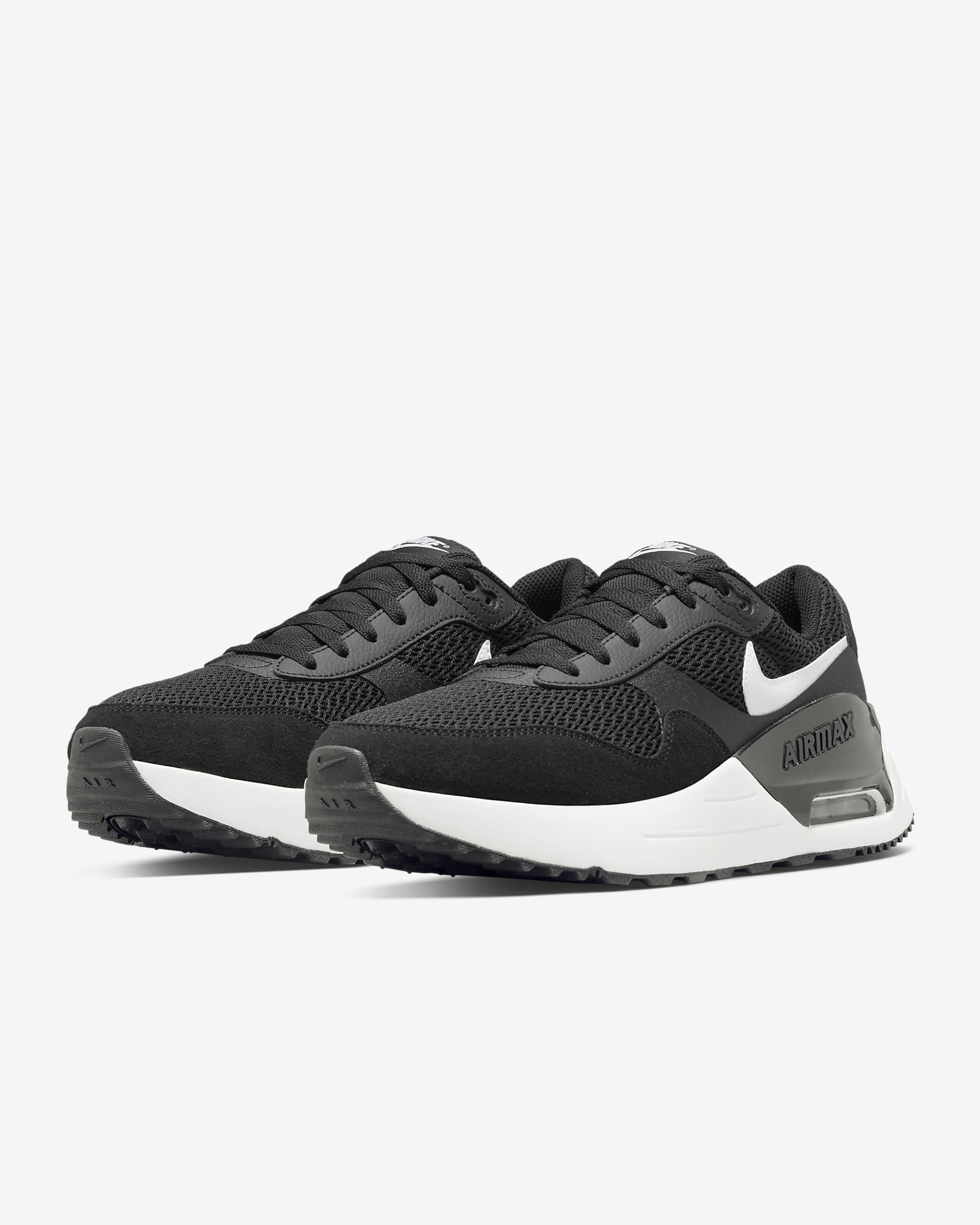 Tenis para hombre Nike Air Max SYSTM - Negro/Gris lobo/Blanco