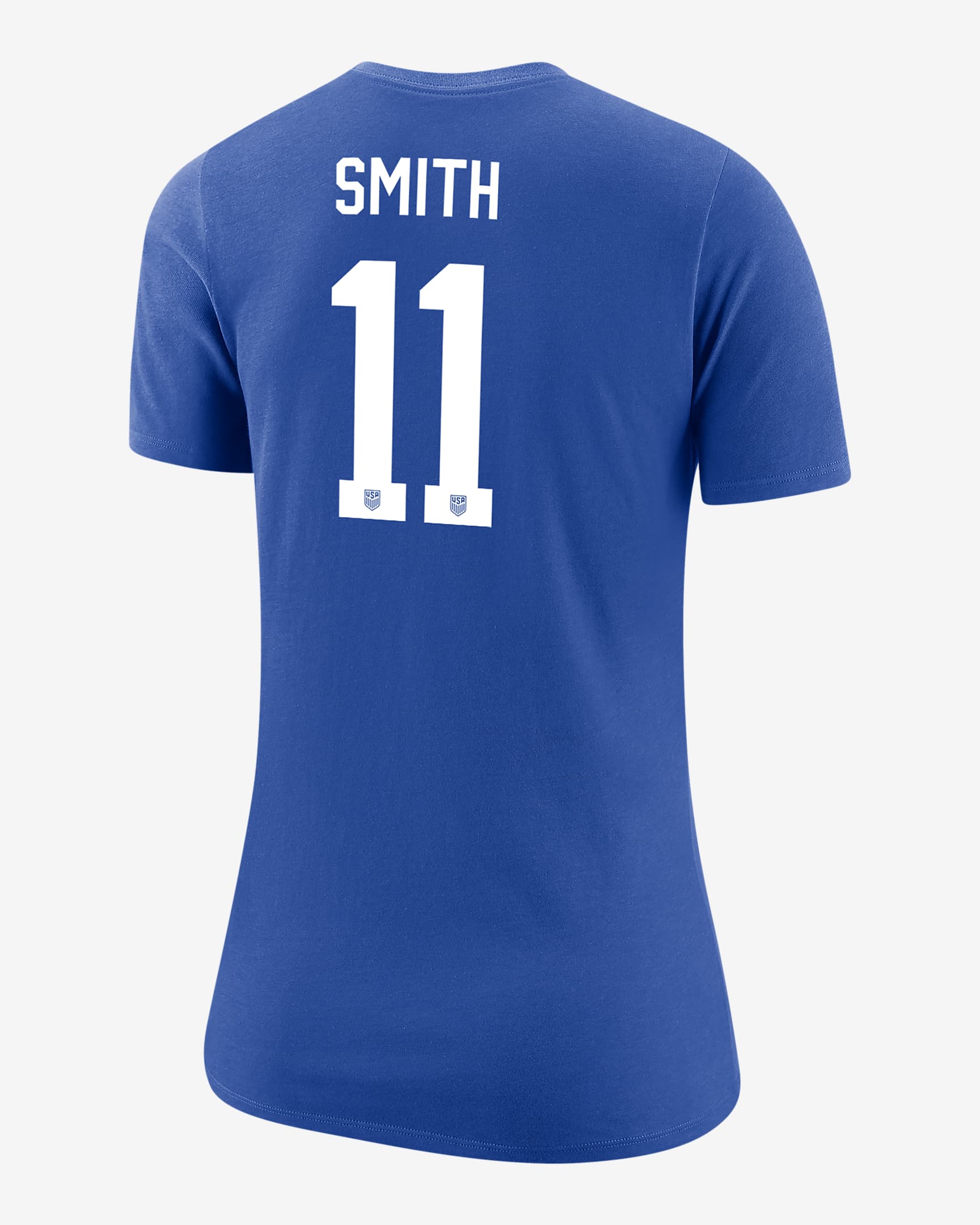 Playera de fútbol Nike para mujer Sophia Smith USWNT - Royal juego