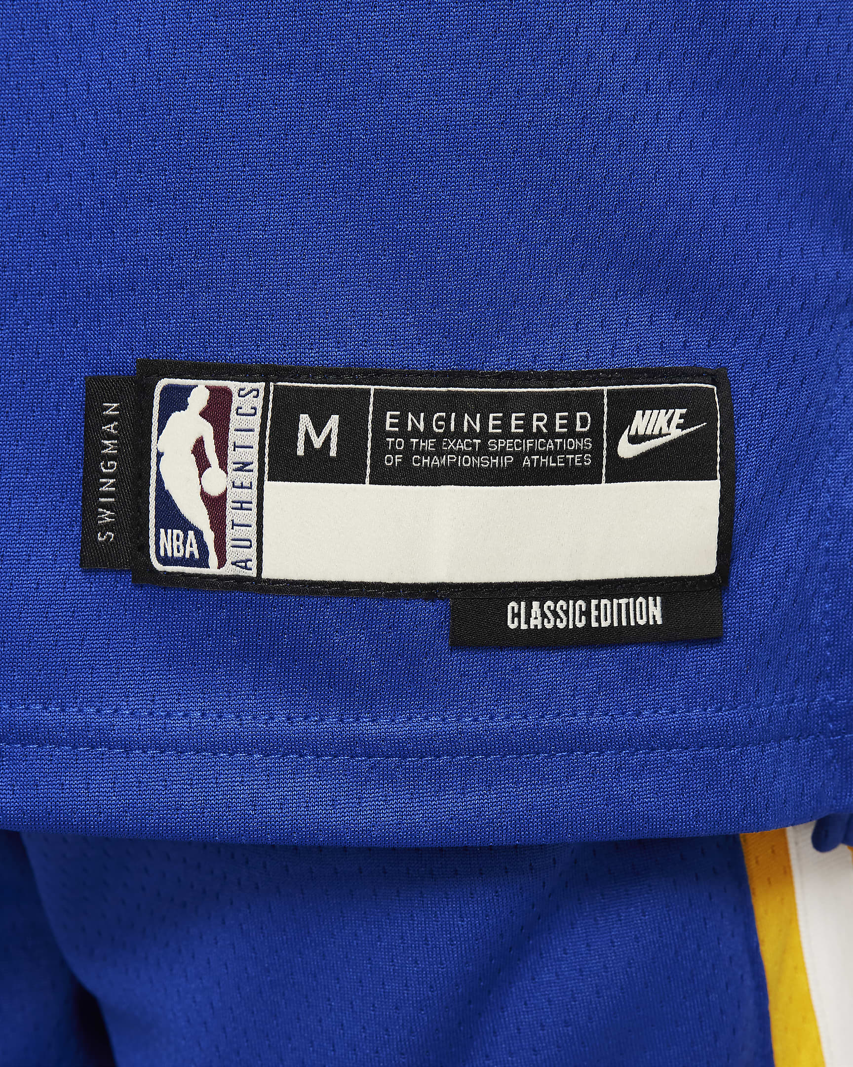 Stephen Curry Golden State Warriors Nike Dri-FIT NBA Swingman mez nagyobb gyerekeknek - Rush Blue