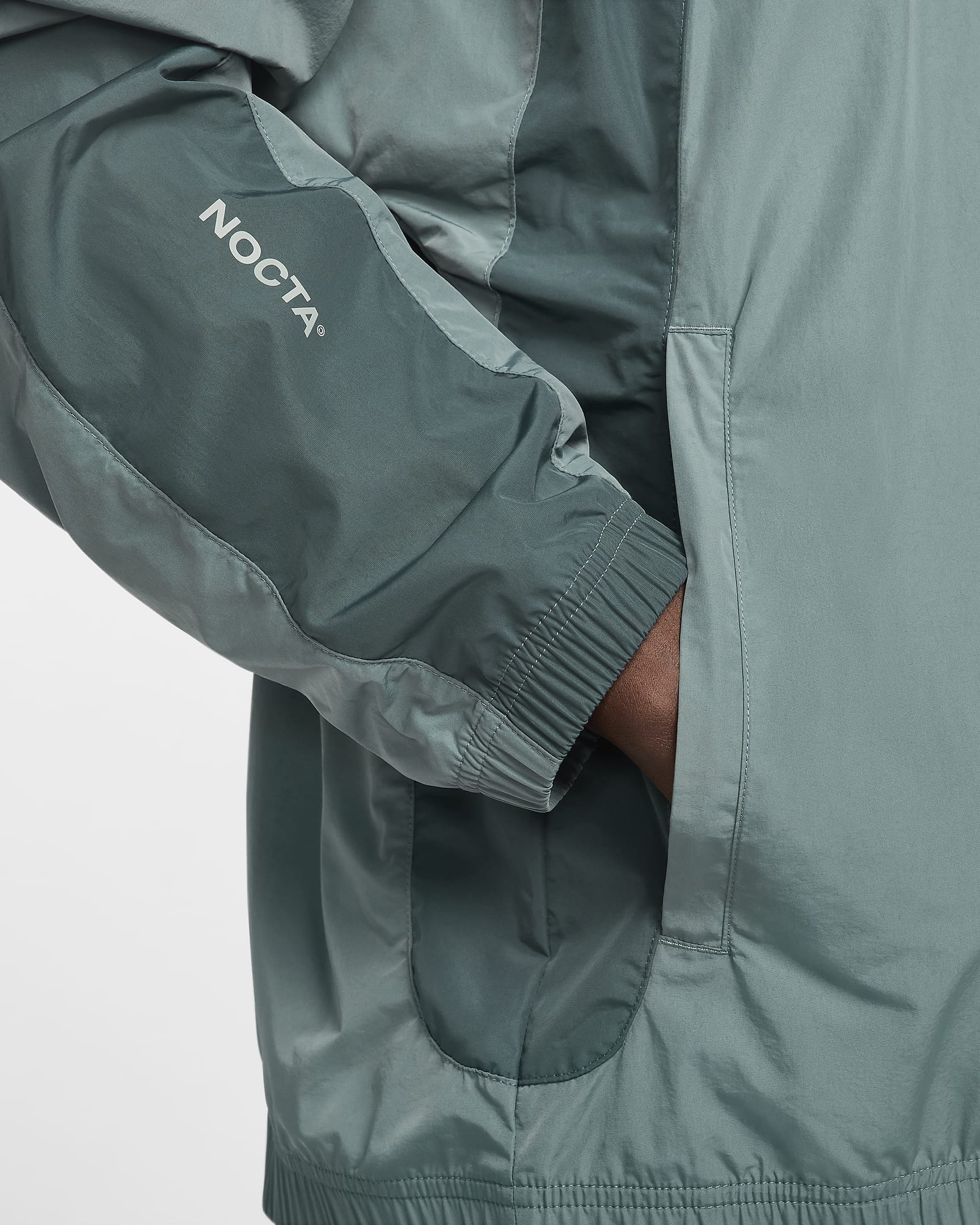 NOCTA Northstar Nylon Tracksuit Jacket - Mineral Slate/Faded Spruce/Mica Green