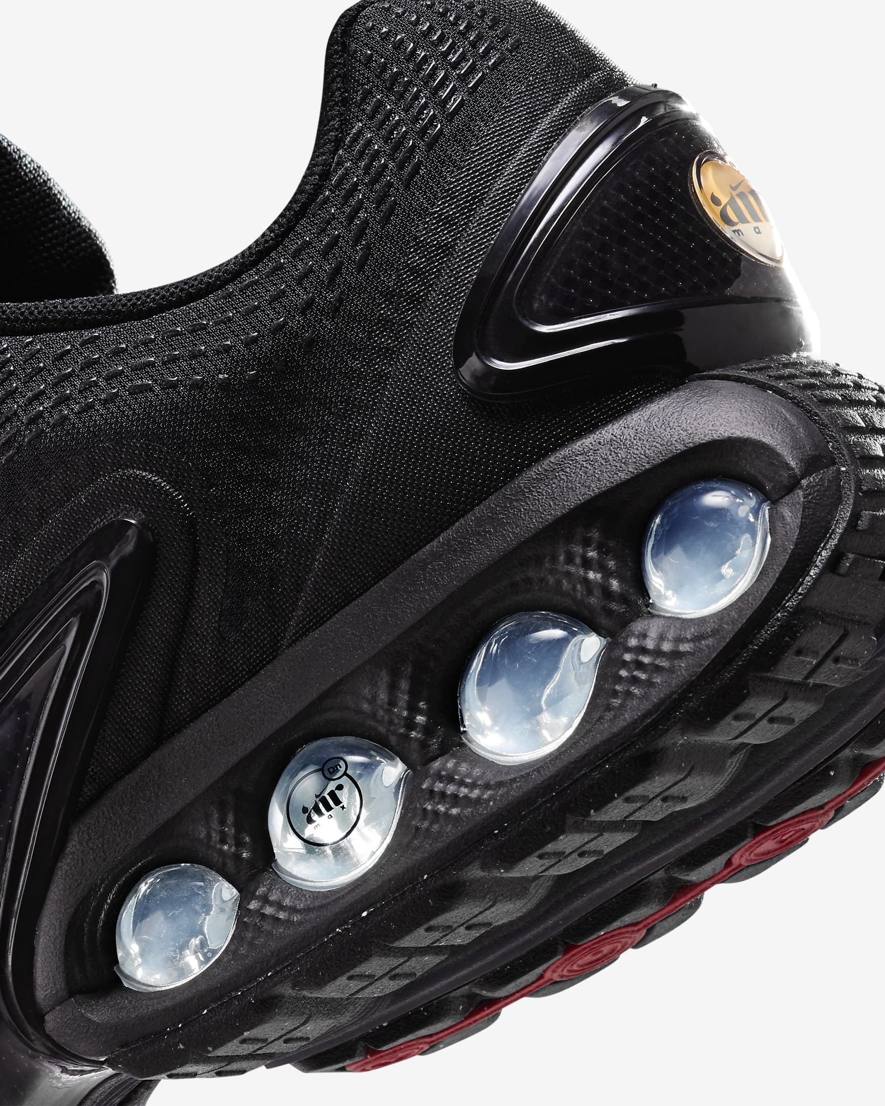 Nike Air Max Dn Shoes - Black/Black/Metallic Dark Grey/Black