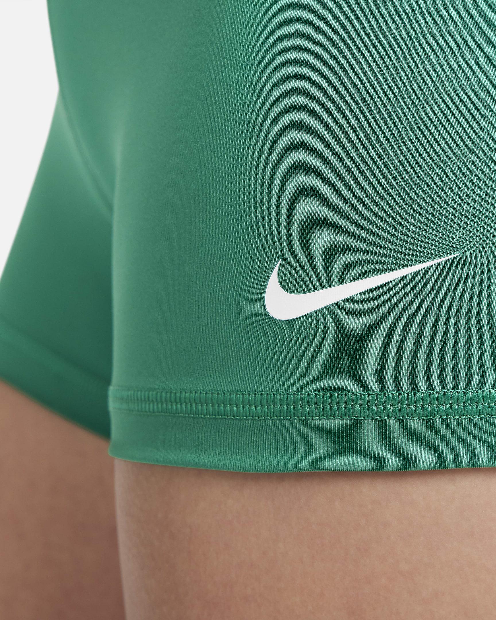 Nike Pro Women's 3" Shorts - Malachite/White